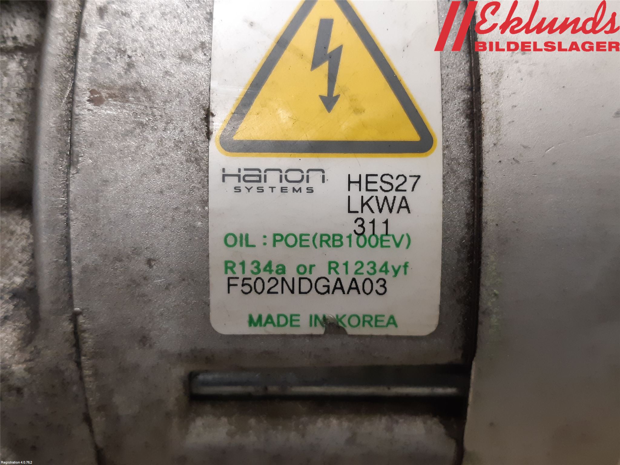 Kia NIRO (DE) 17-22 Ac Kompressor