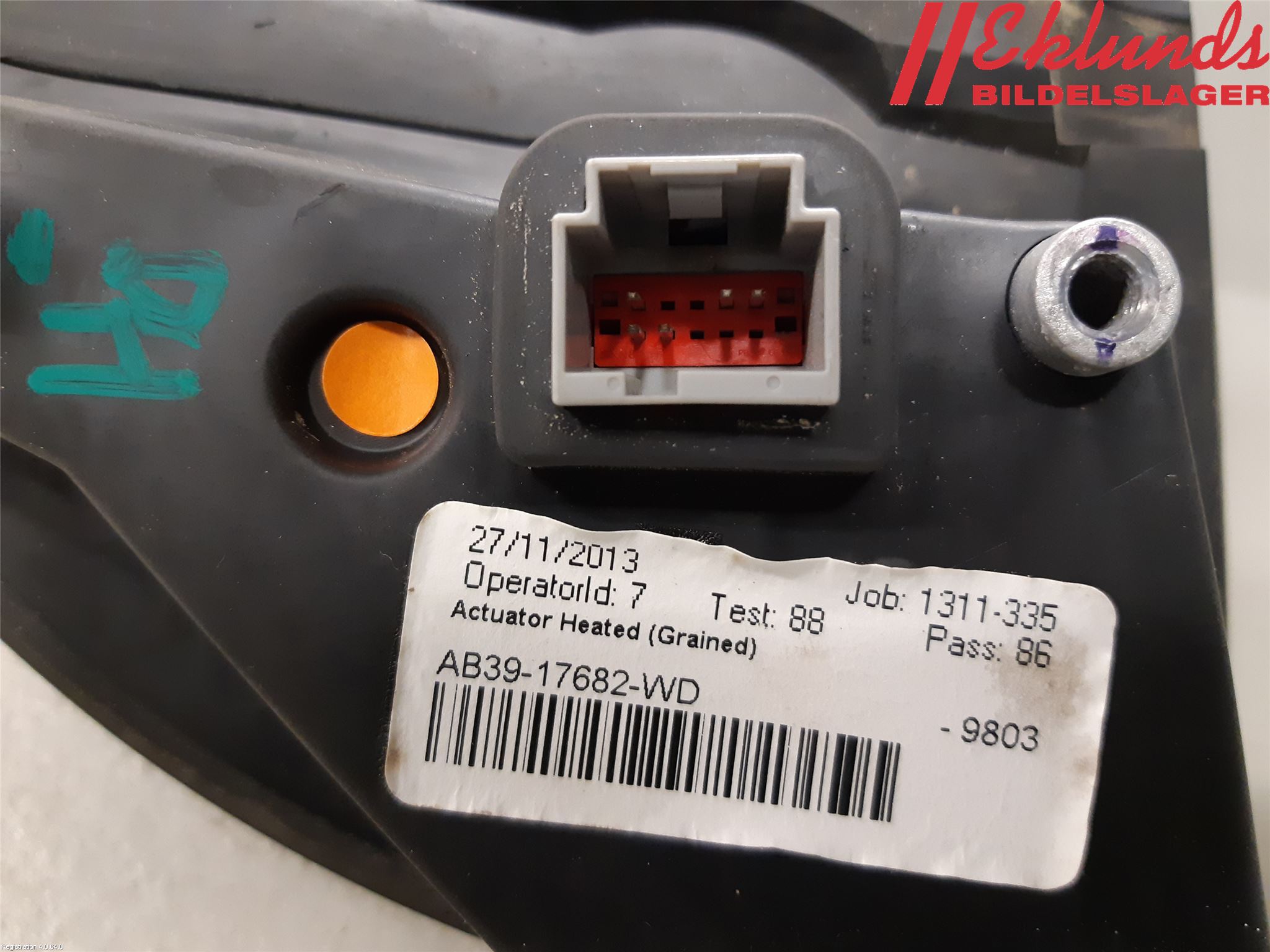 Ford RANGER EU 12-23 Spegel Yttre El Hö