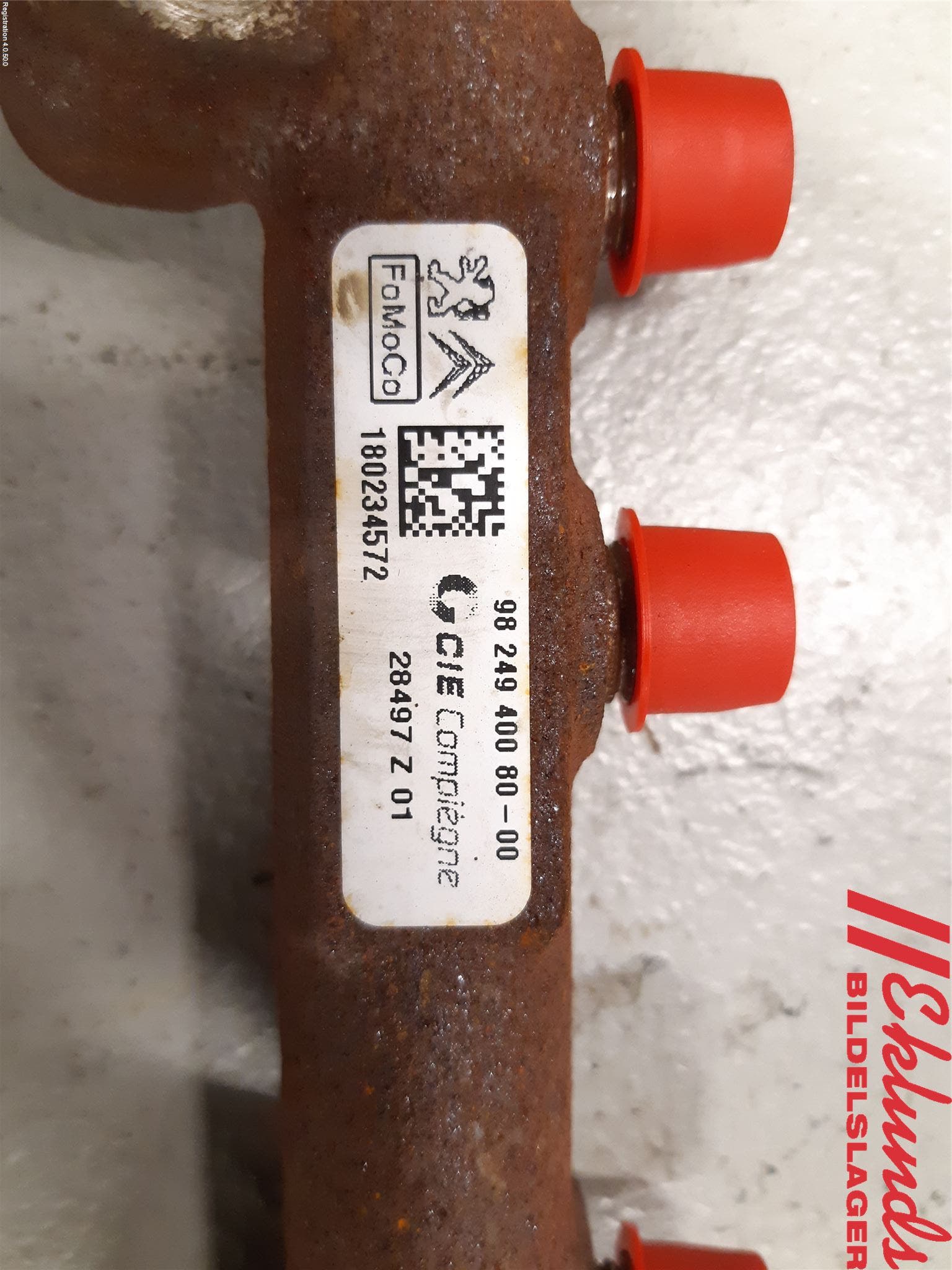 Peugeot PARTNER 16-18 Injbränslefördelare