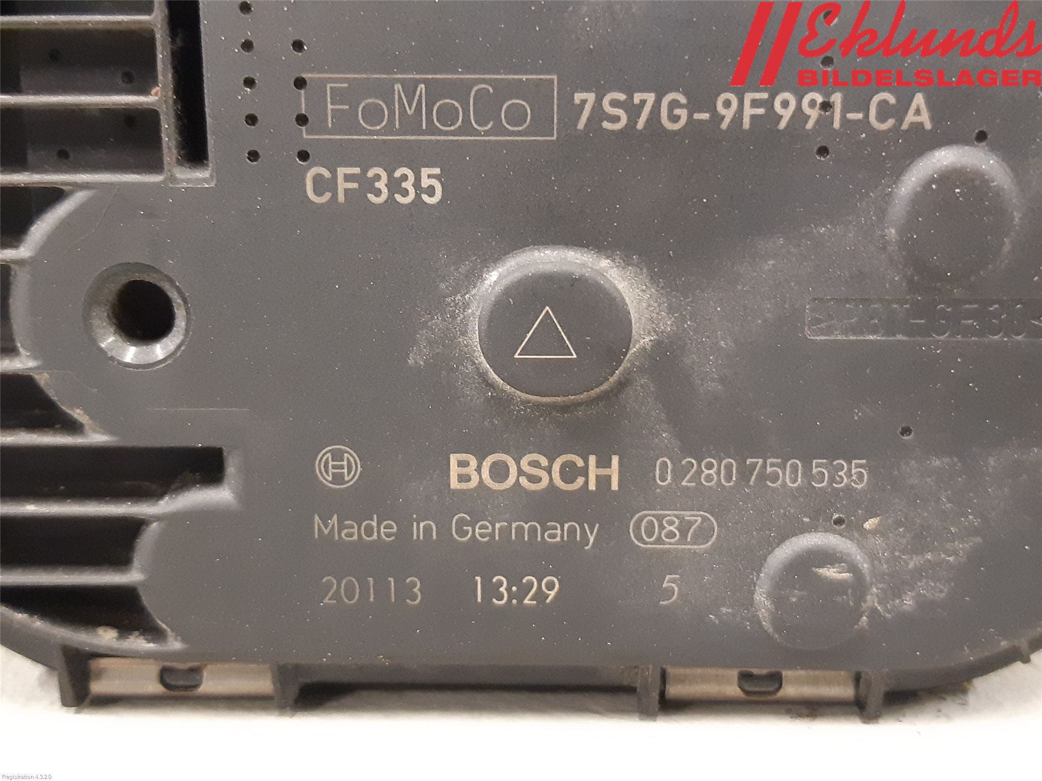 Volvo V70 08-13 Injspjällhus