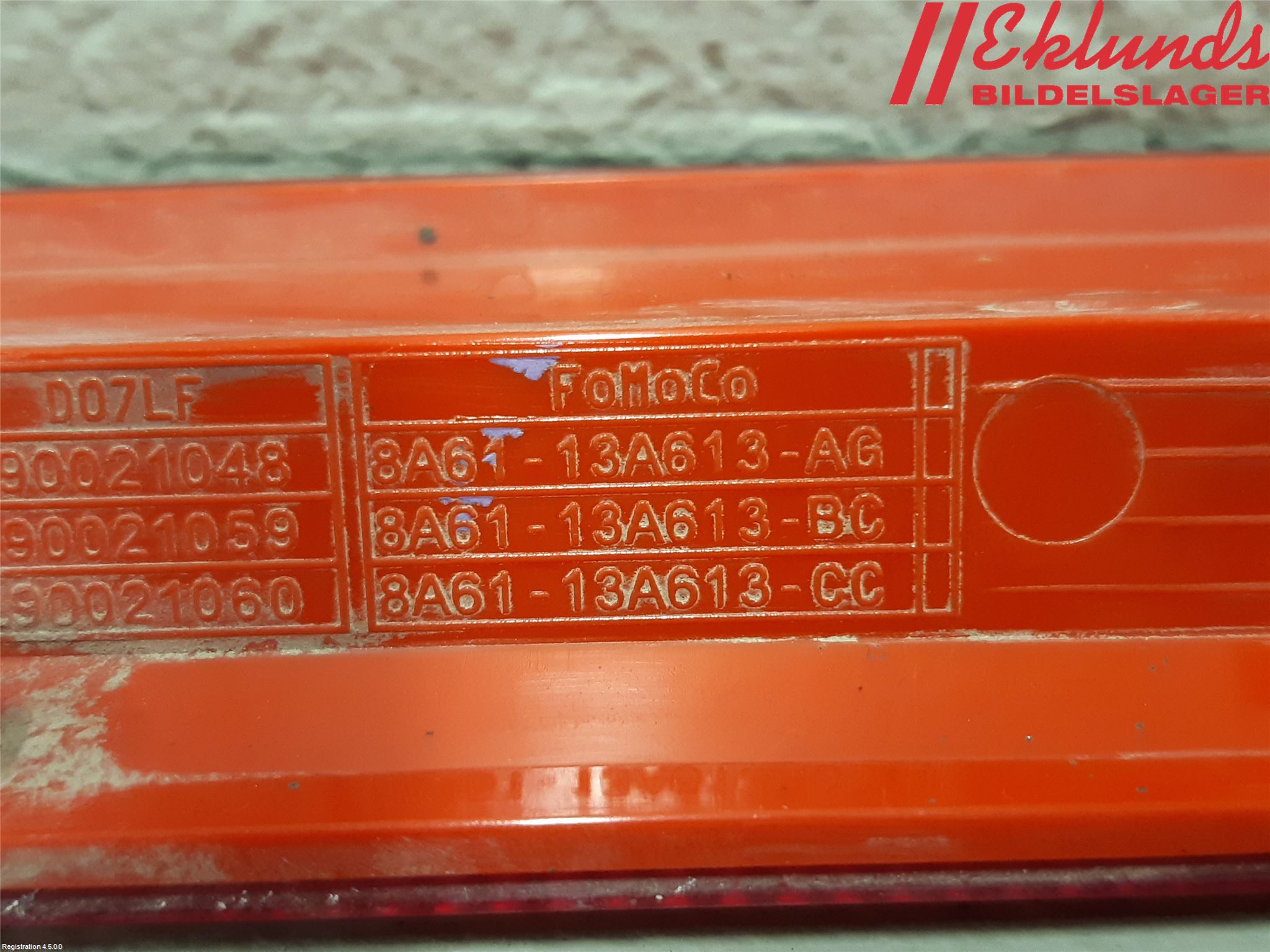 Ford FOCUS 11-14 Bromsljus Bakruta