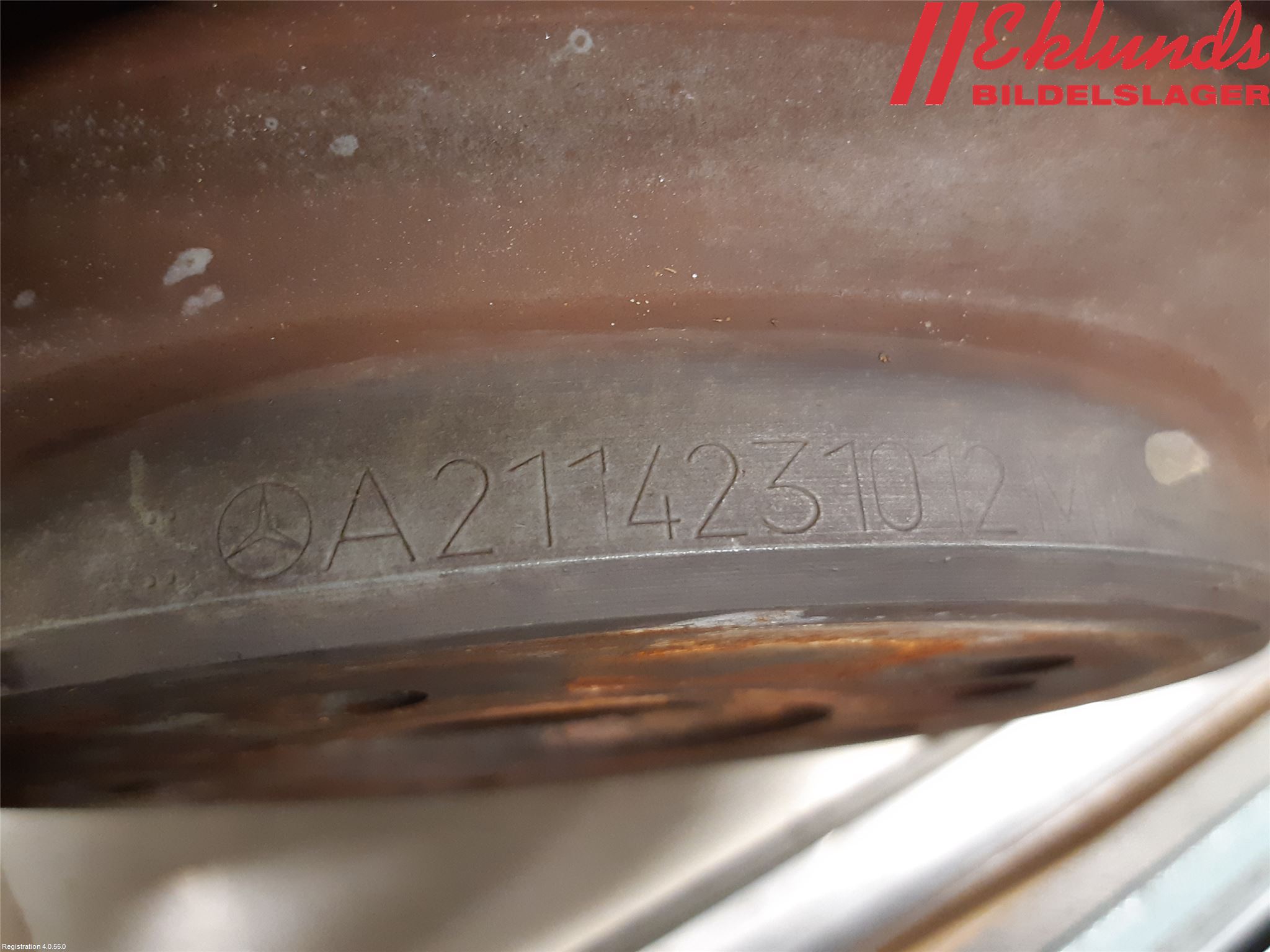 Mercedes-Benz MB E-KLASS (W211) 02-09 Bromsskiva Bak