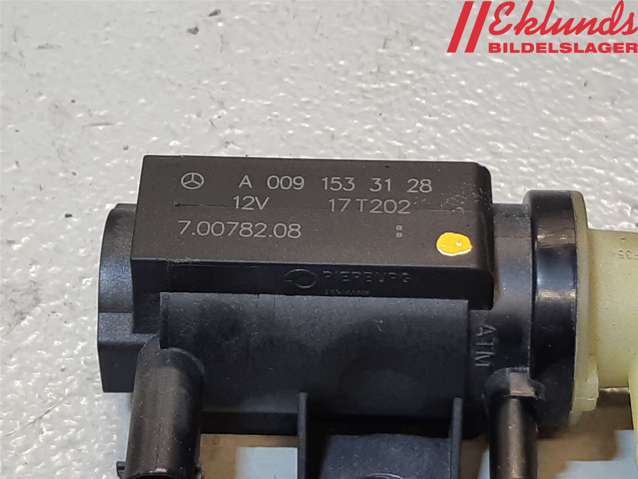 Mercedes-Benz MB VITO/V-KLASS (W640,W447,W448) 14- Vakuumventil