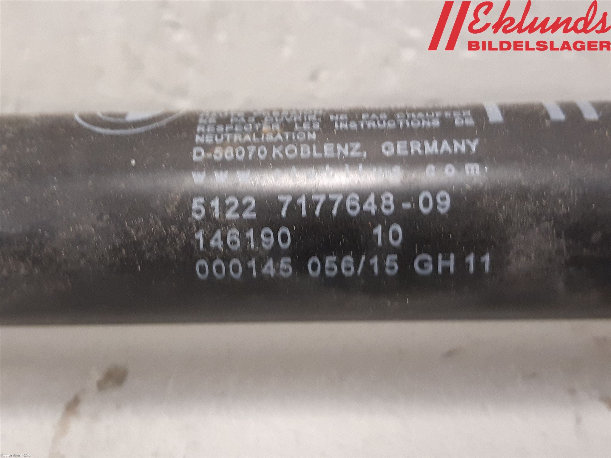 BMW 7 F01/02/03/04 09-15 Dörrstopp