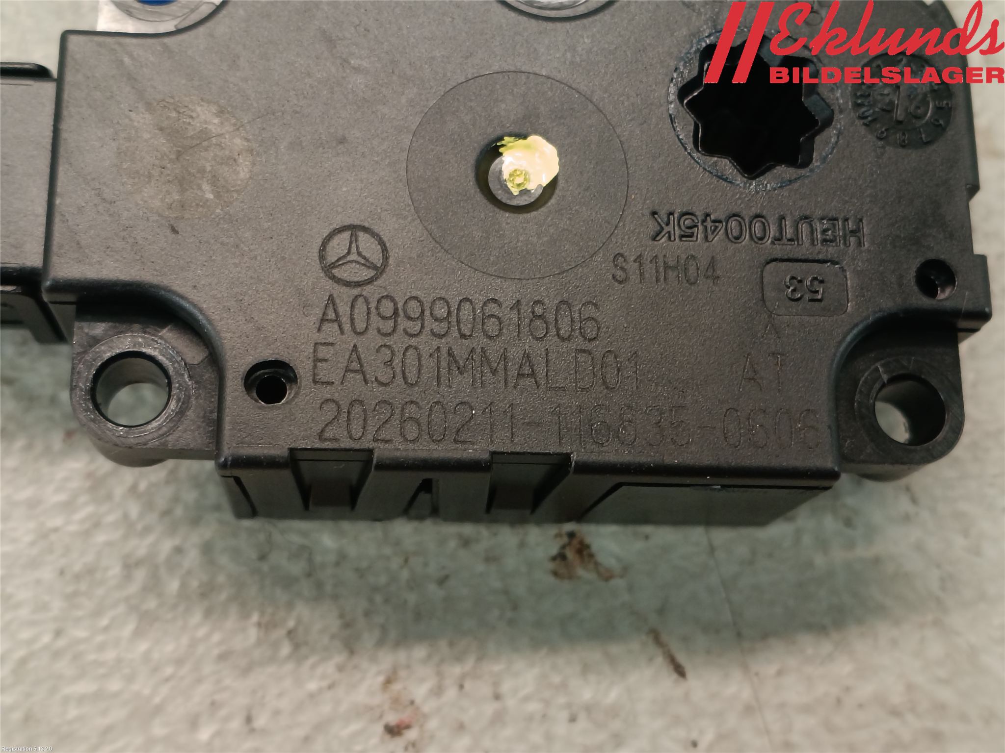 Mercedes-Benz MB CLA-KLASS (C118/X118) 19- Ac Reglermotor
