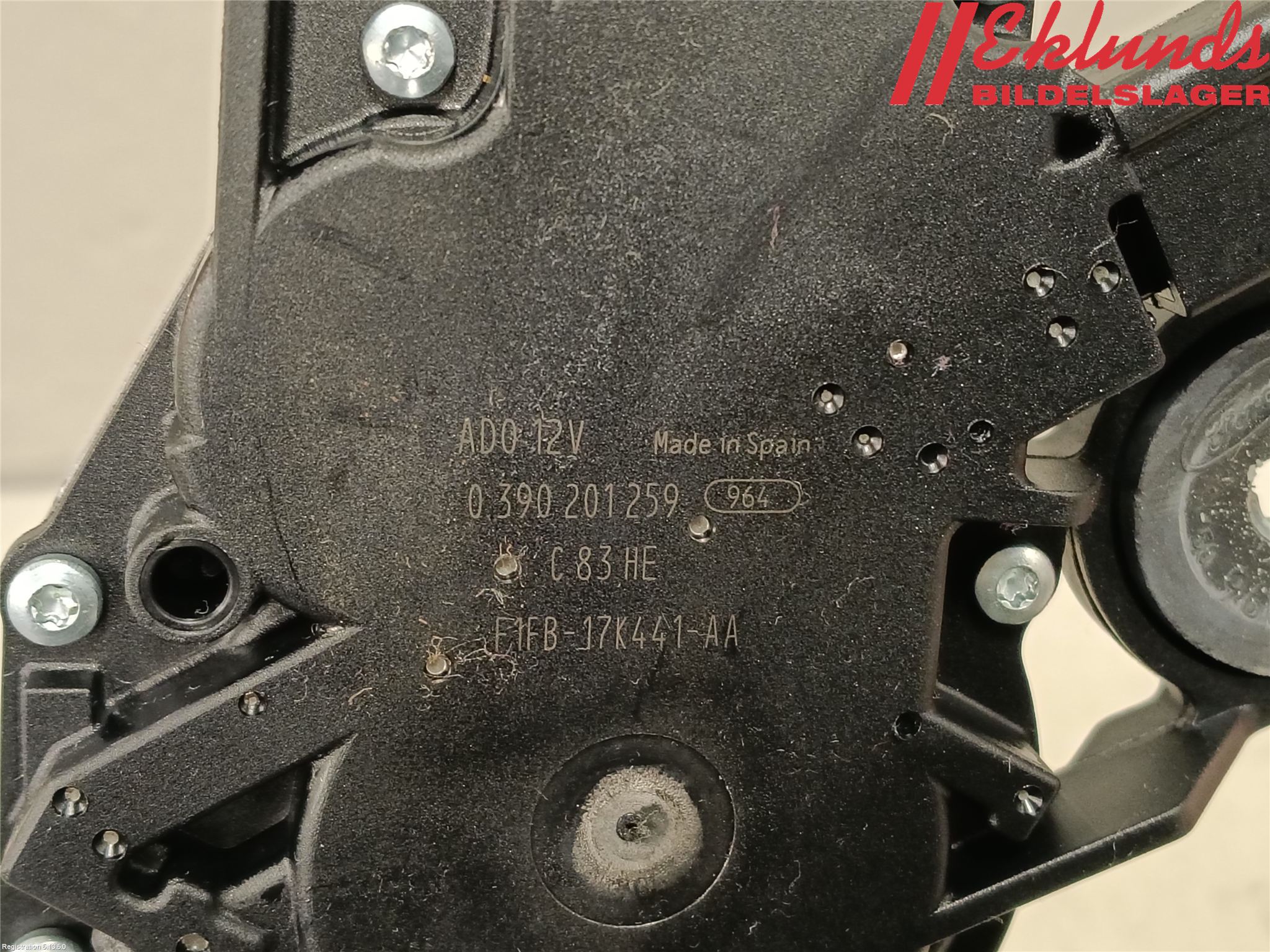 Ford FOCUS 15-18 Torkarmotor Baklucka