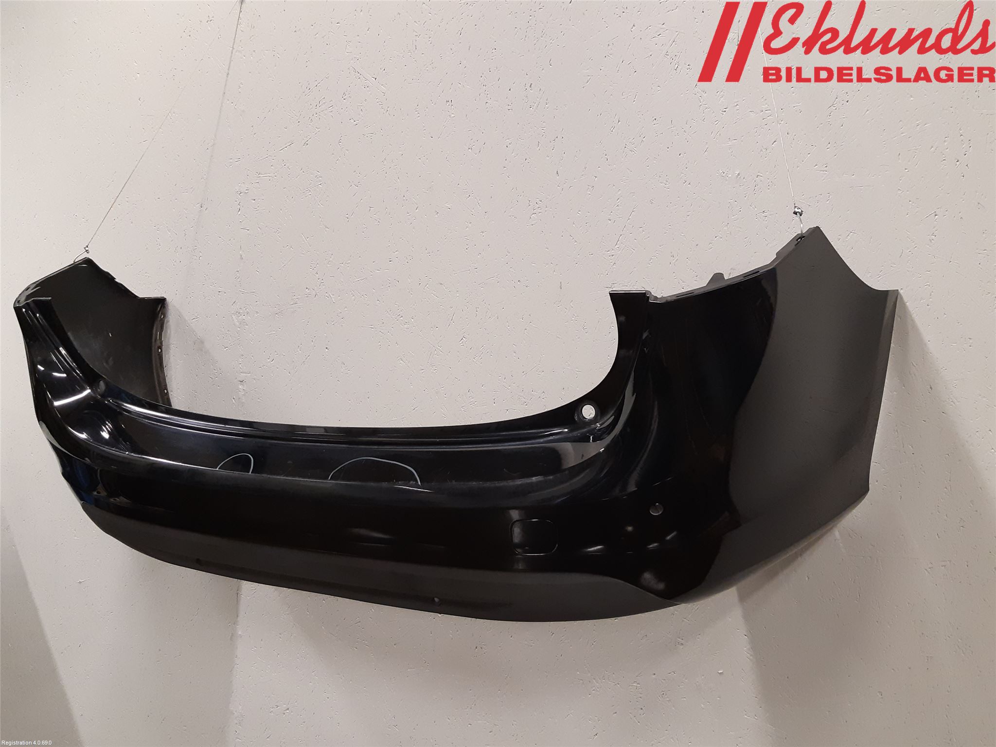 Volvo V60 11-13 Stötfångarbeklädnad Bak