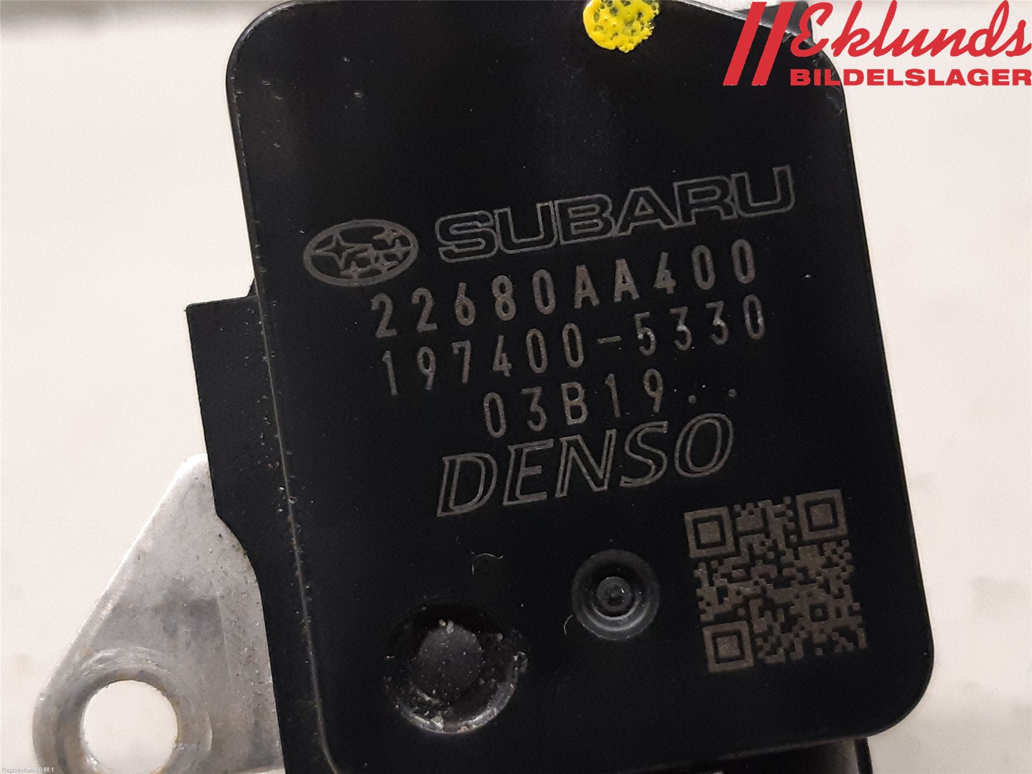 Toyota GT86 12- Injluftmassamätare