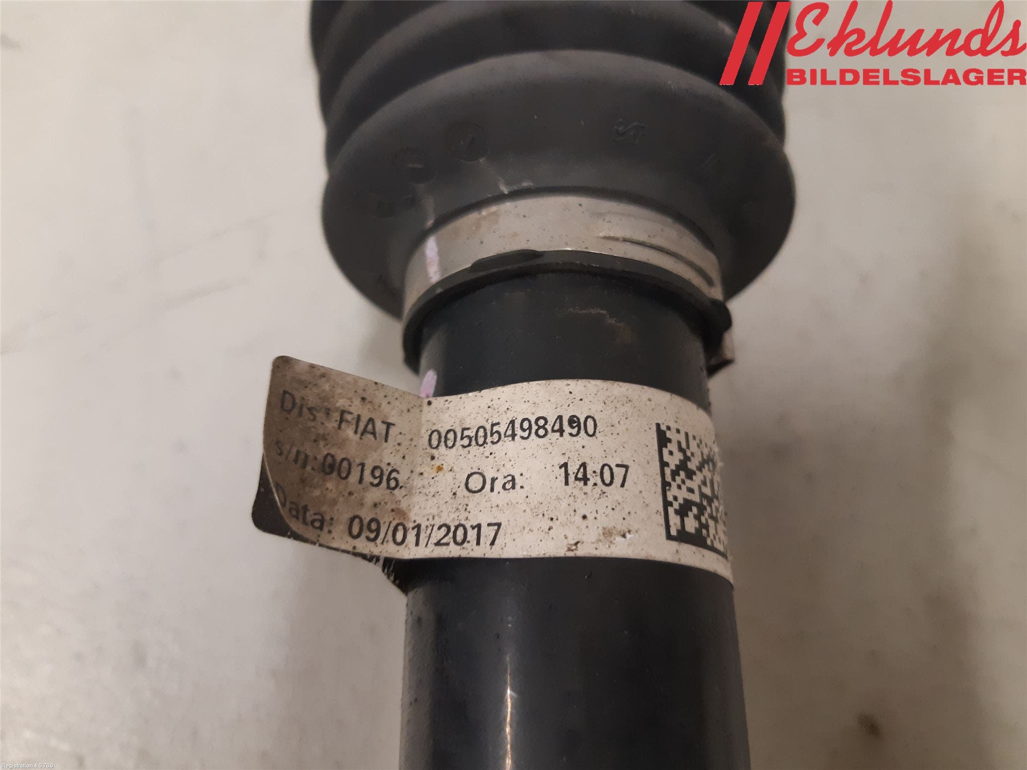 Alfa GIULIA Drivaxel Bak Vänster