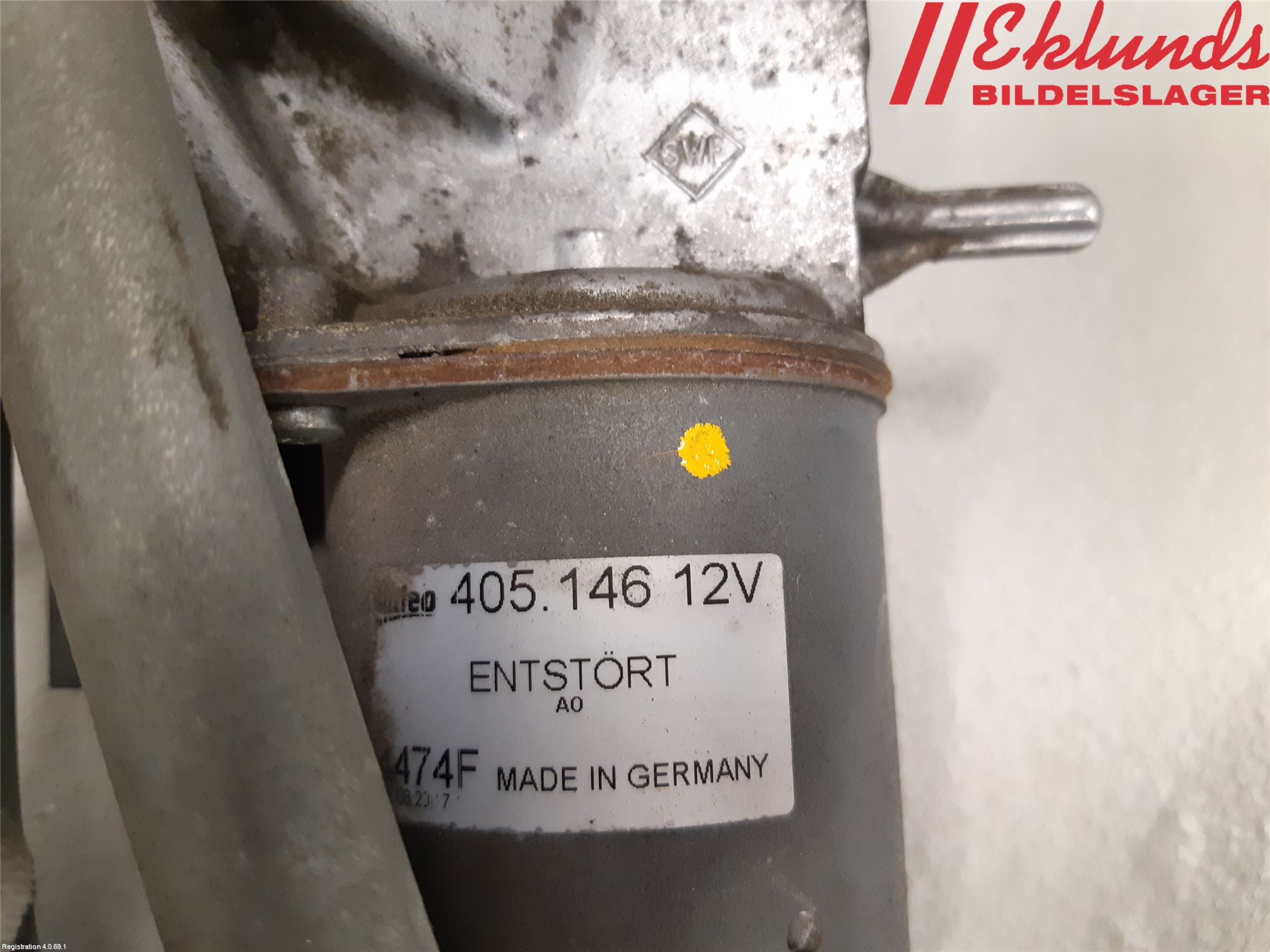 Mercedes-Benz MB SPRINTER (W906) 06-18 Torkarmotor Vindruta