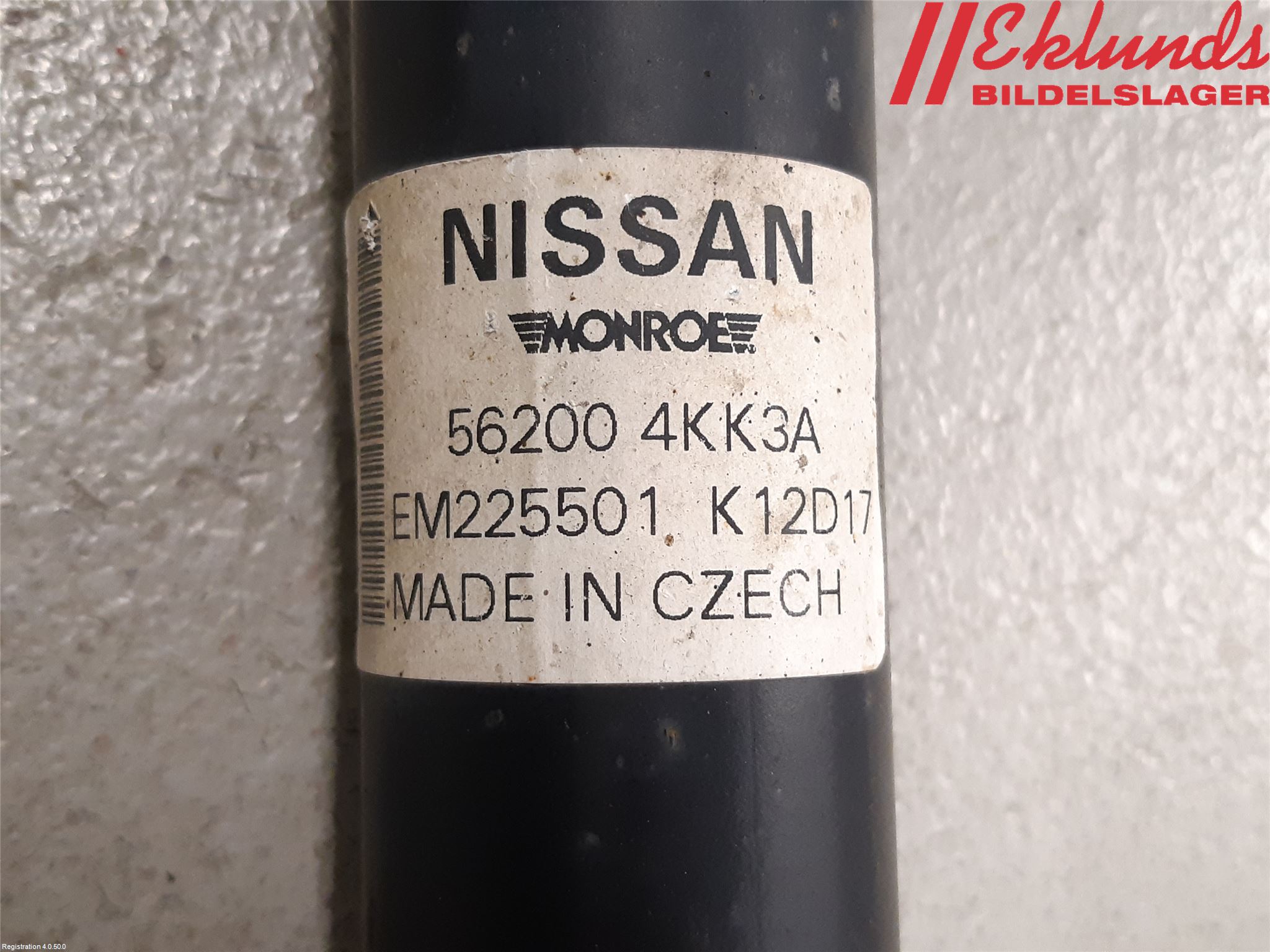 Nissan NAVARA, TREK-1 17-21 Stötdämpare Bak