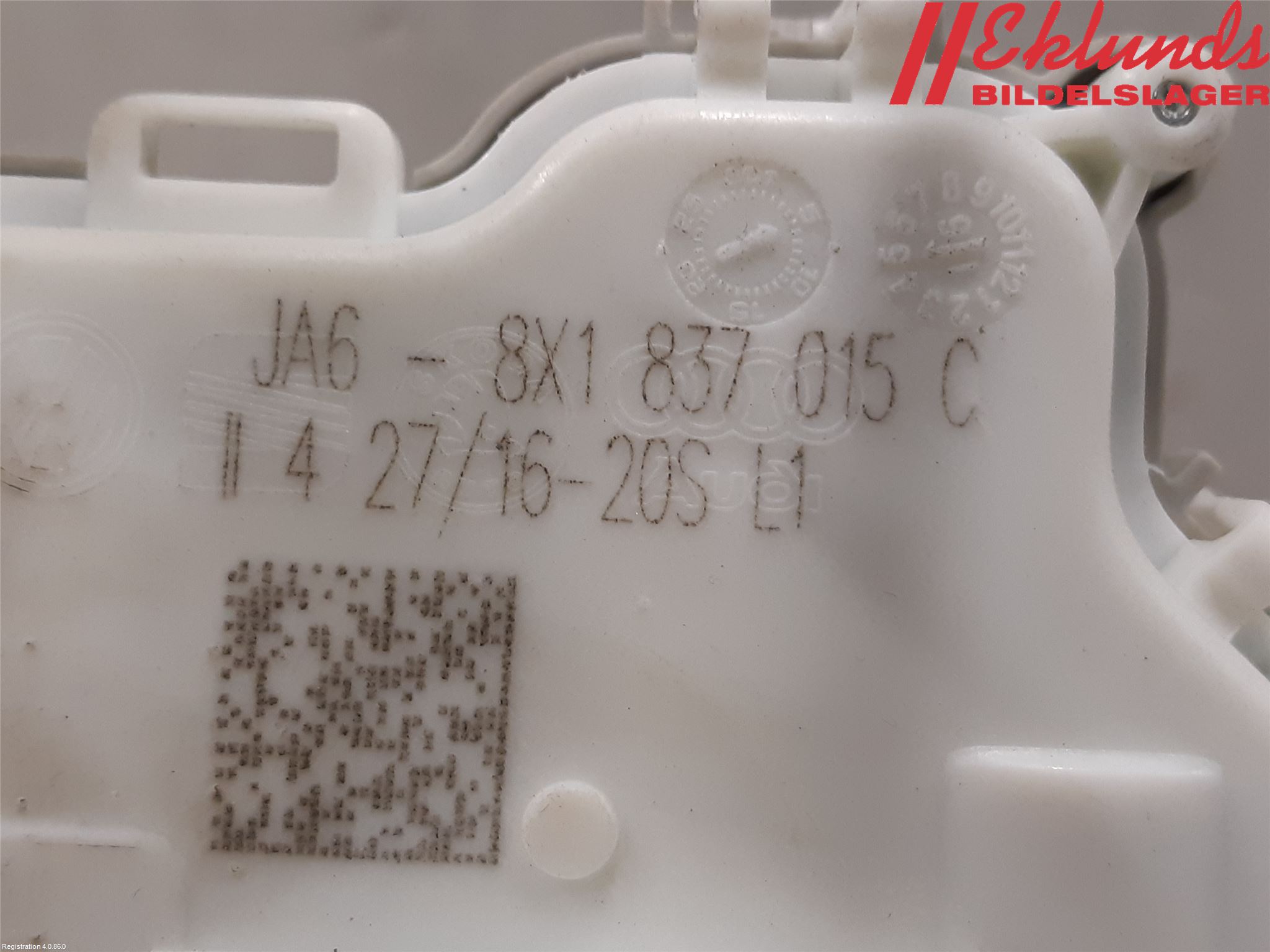 Audi A3/S3 8V 13-20 Låskista-Dörrlås