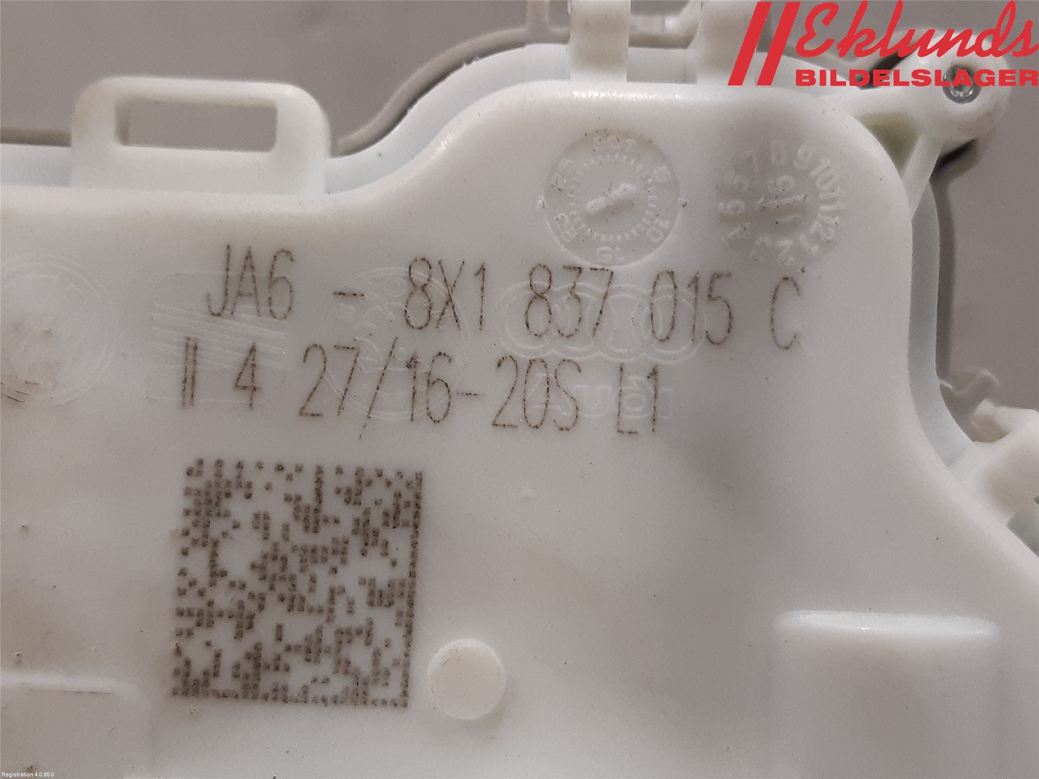 Audi A3/S3 8V 13-20 Låskista-Dörrlås