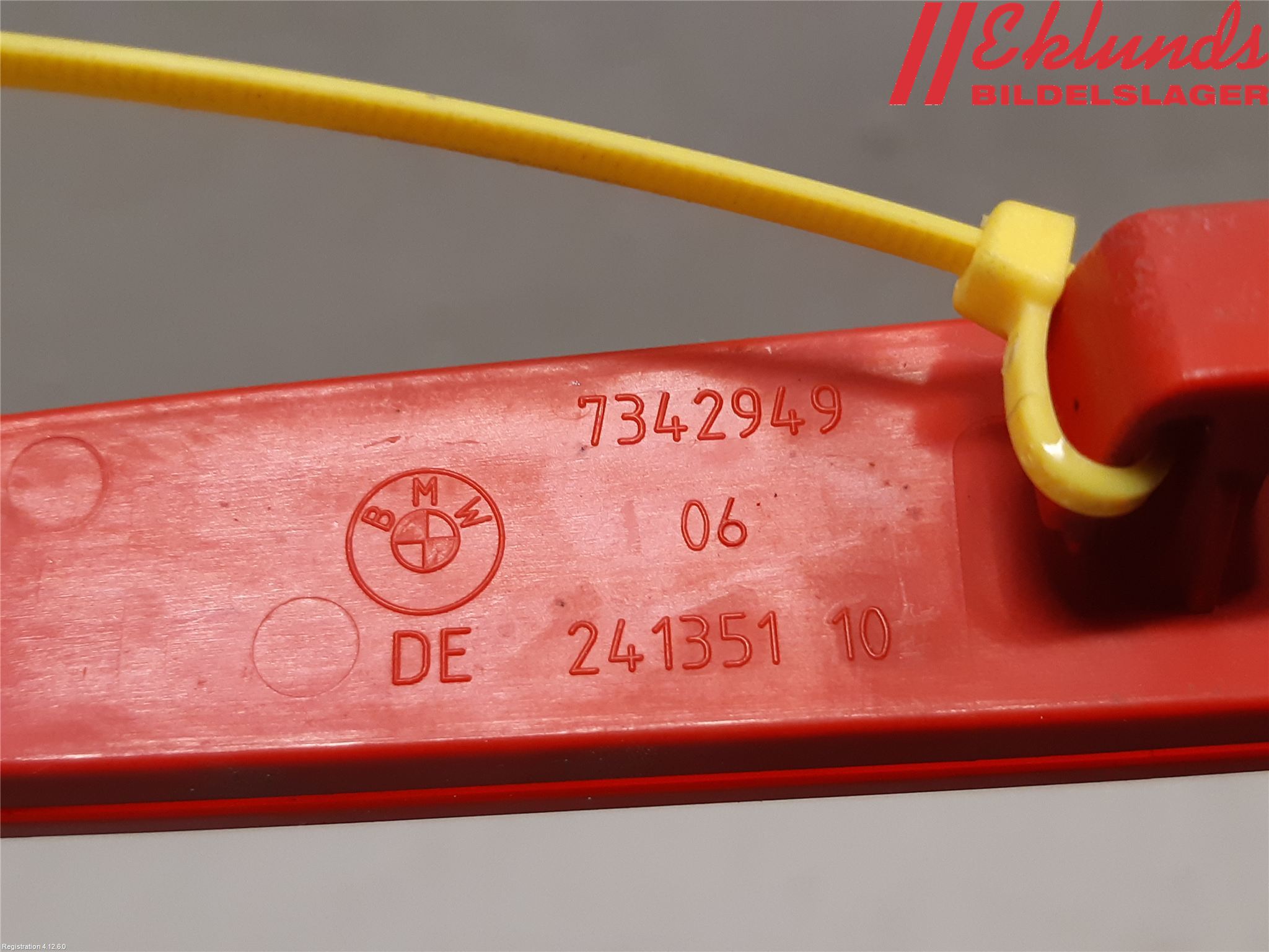 BMW 7 G11/G12 15-22 Dimljus/Reflex Bak