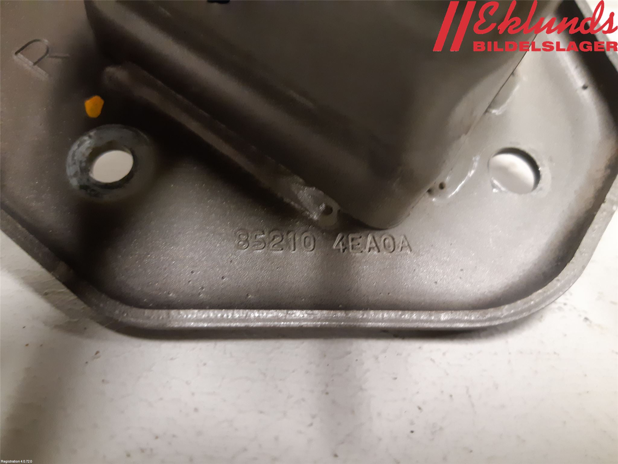 Nissan QASHQAI 14-17 Stötfångarbärjärn Bak