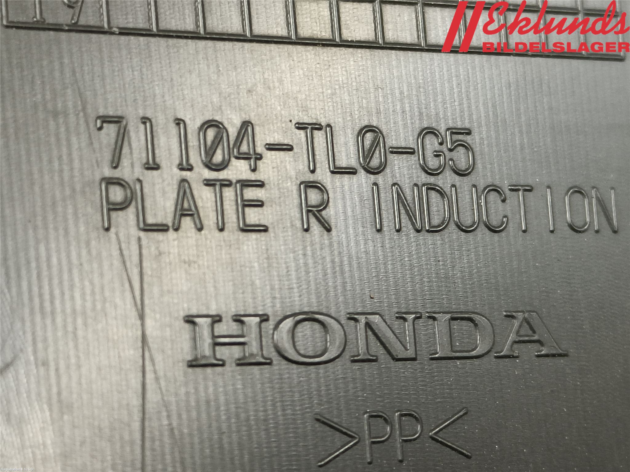 Honda ACCORD    08- Deflektor Plåt-Plast Kylning