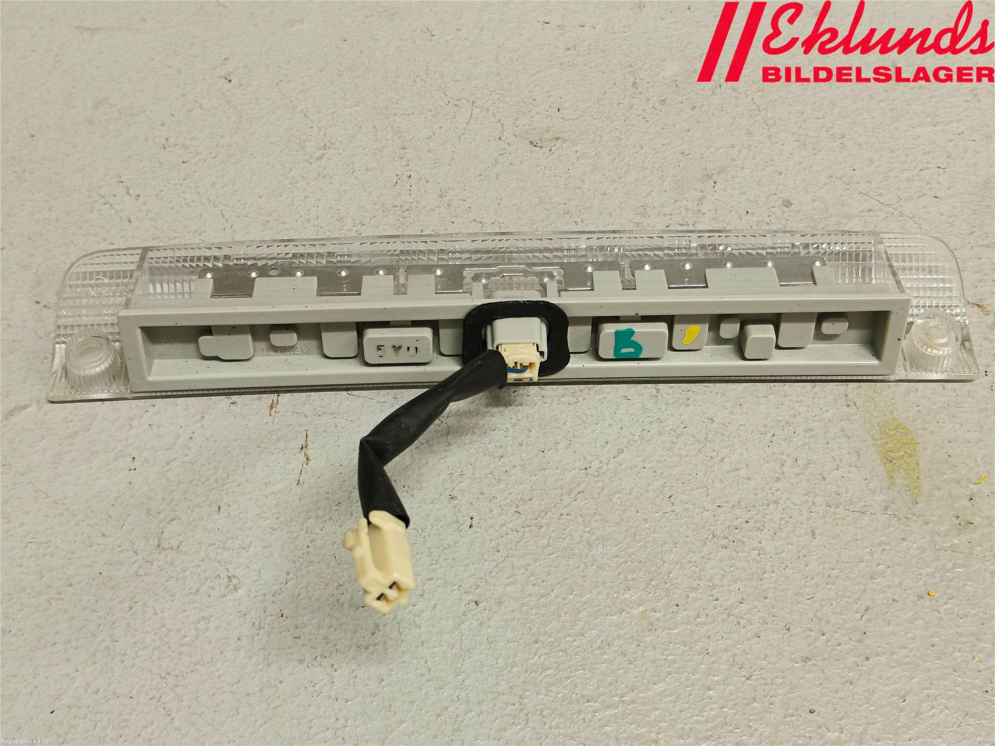 Toyota RAV 4 06-12 Bromsljus Bakruta