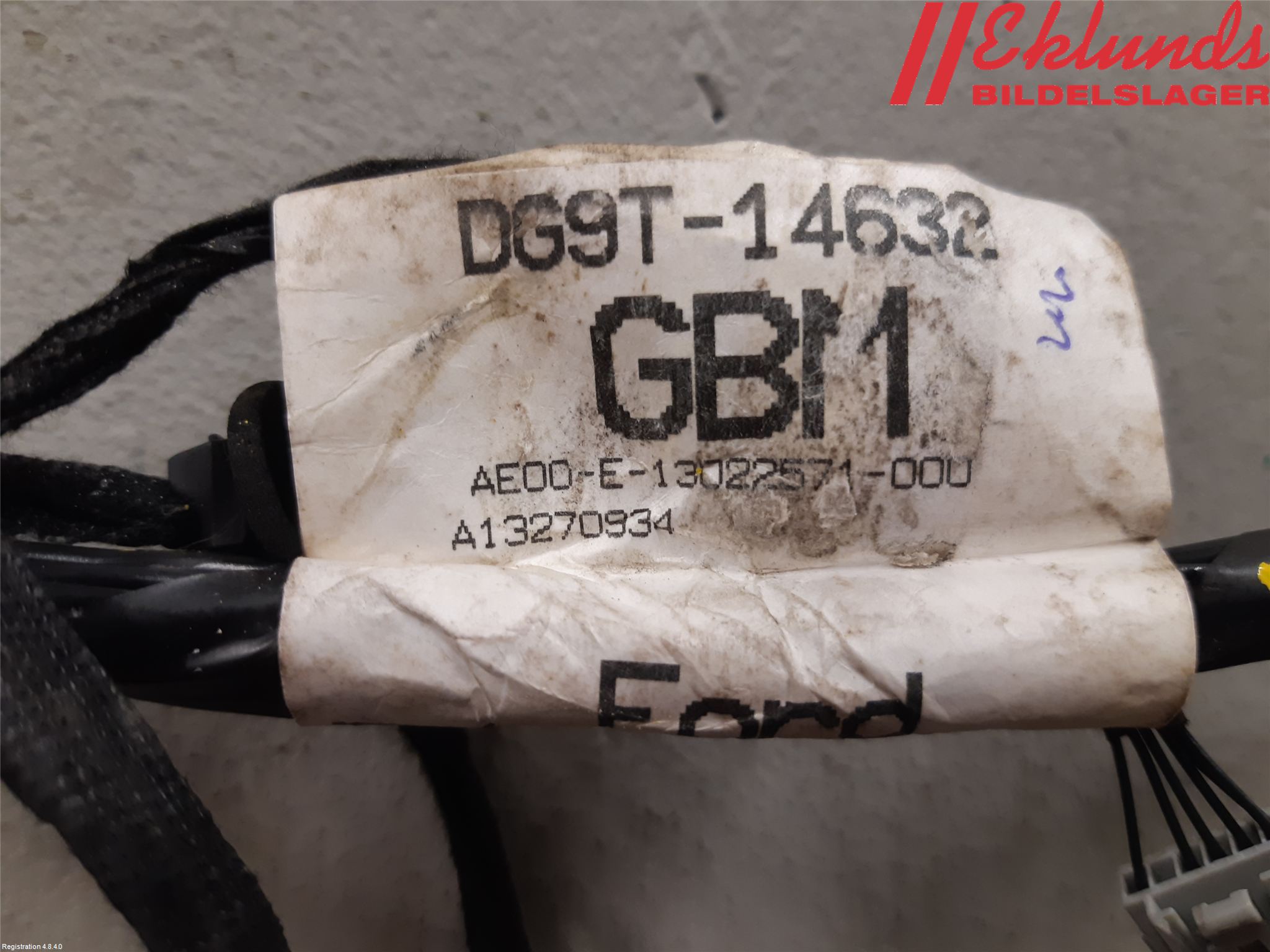 Ford MONDEO 15-22 Kabelhärva