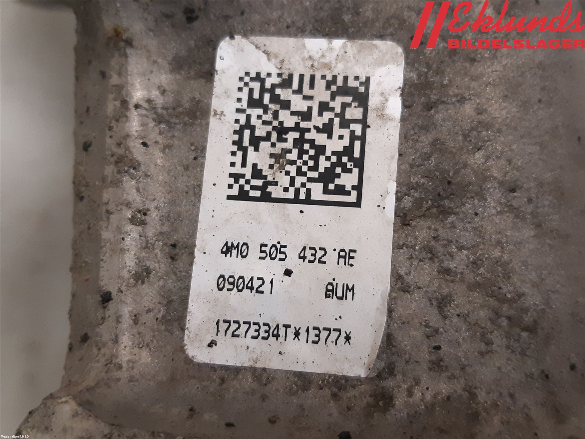 Audi Q7/SQ7 Hjullagerhus-Spindel Hö B