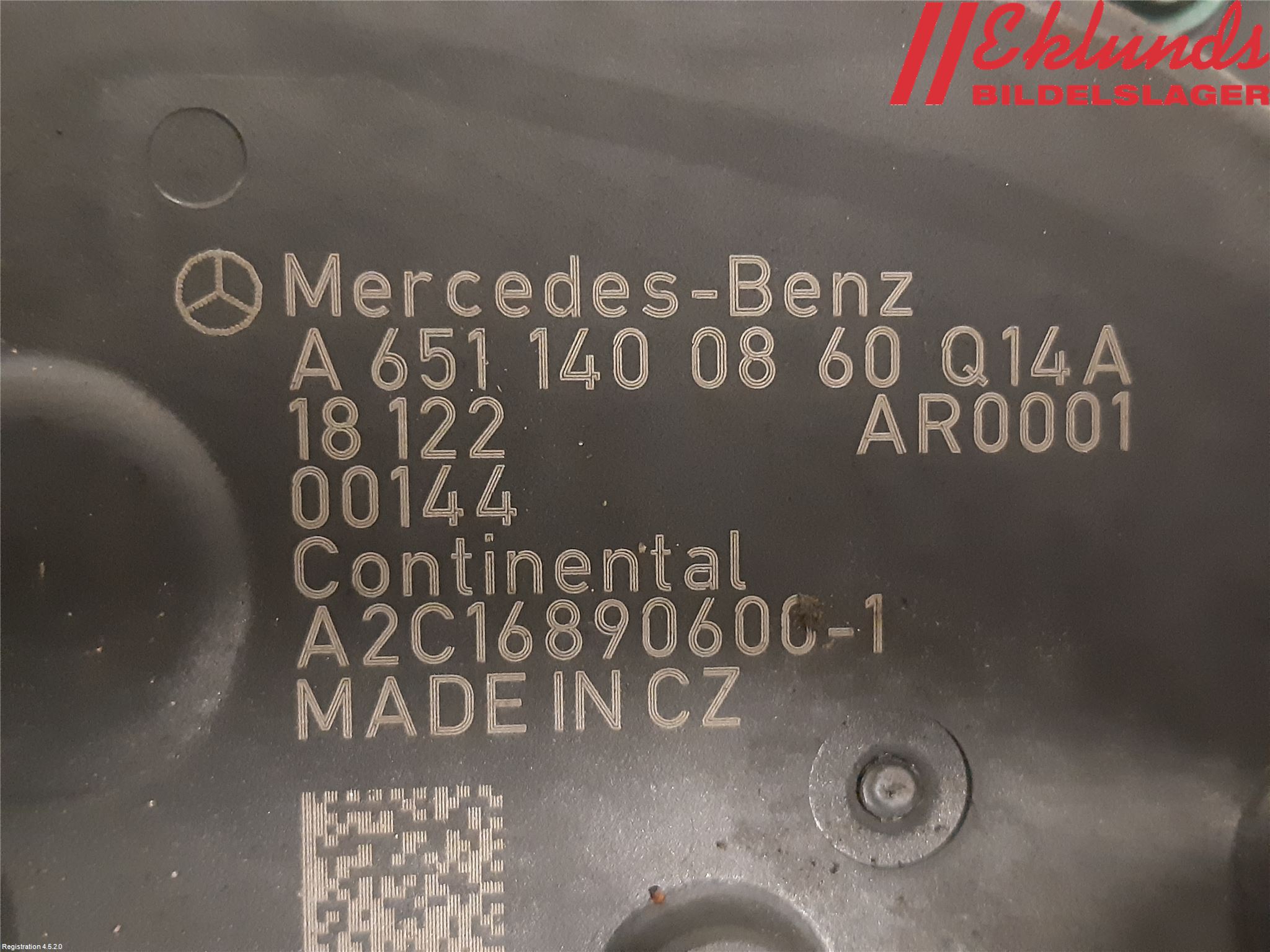 Mercedes-Benz MB VITO/V-KLASS (W640,W447,W448) 14- Egr Ventil