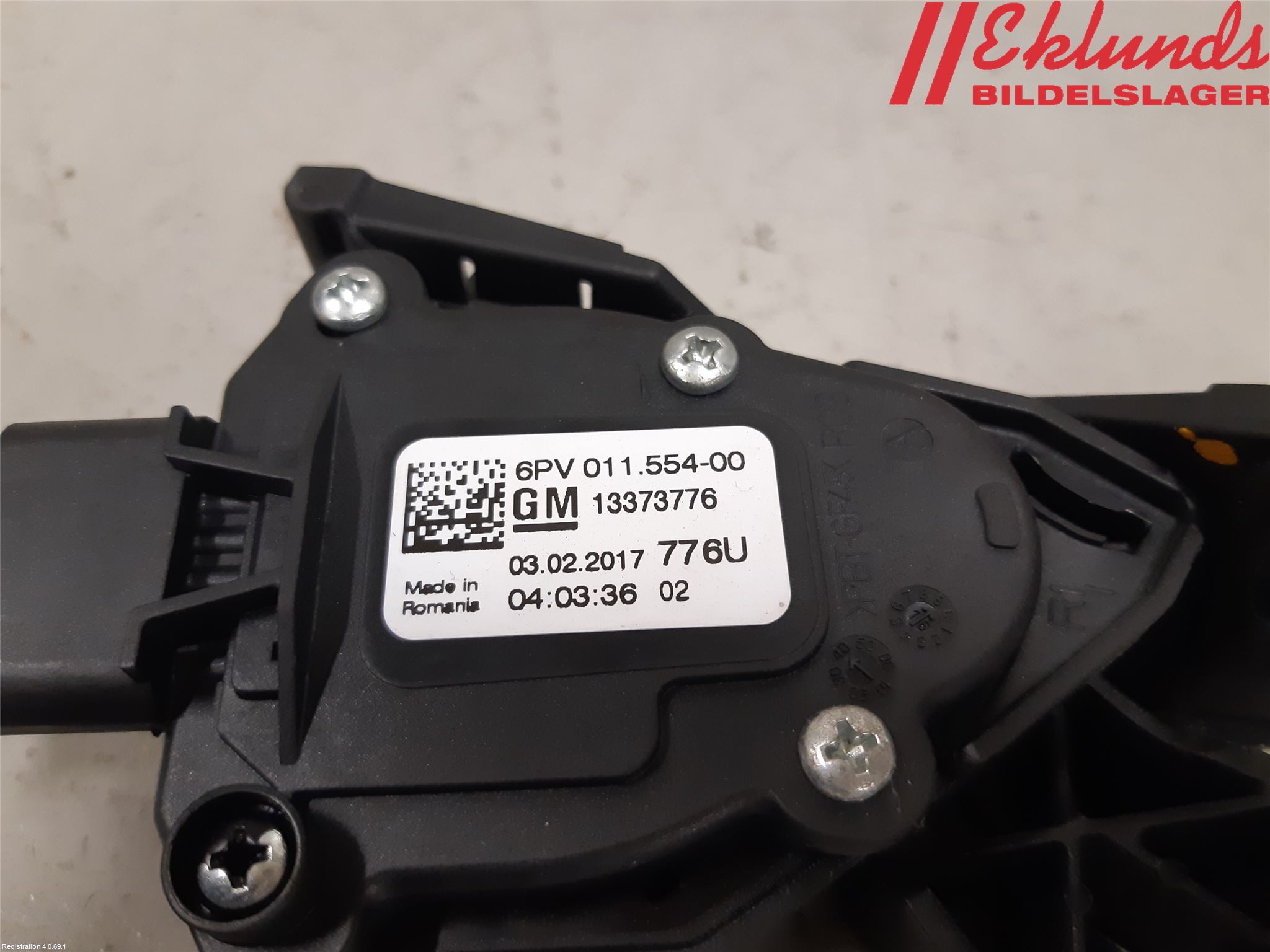 Opel ASTRA K 16-22 Gaspedal