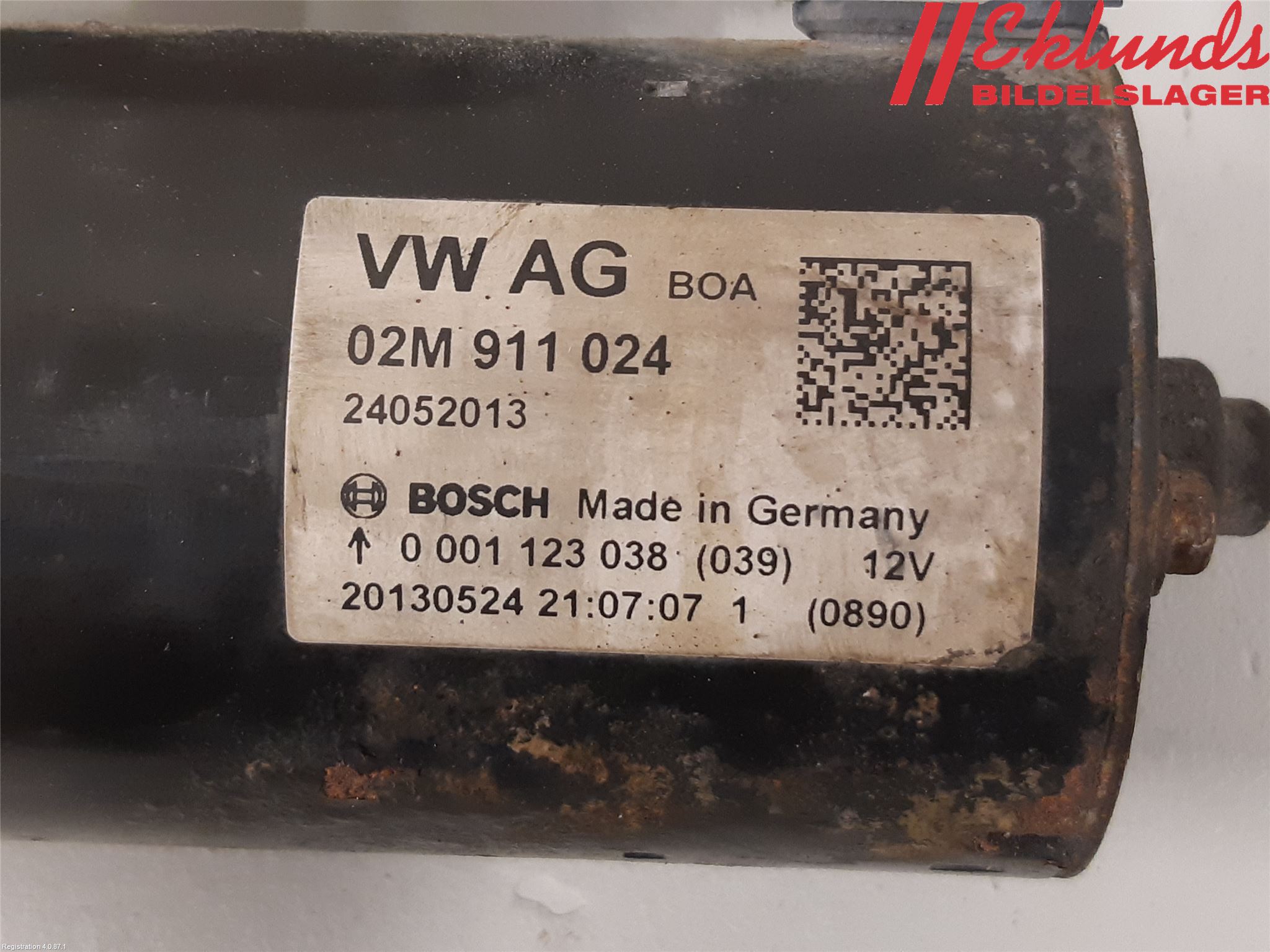 Skoda YETI Startmotor Diesel