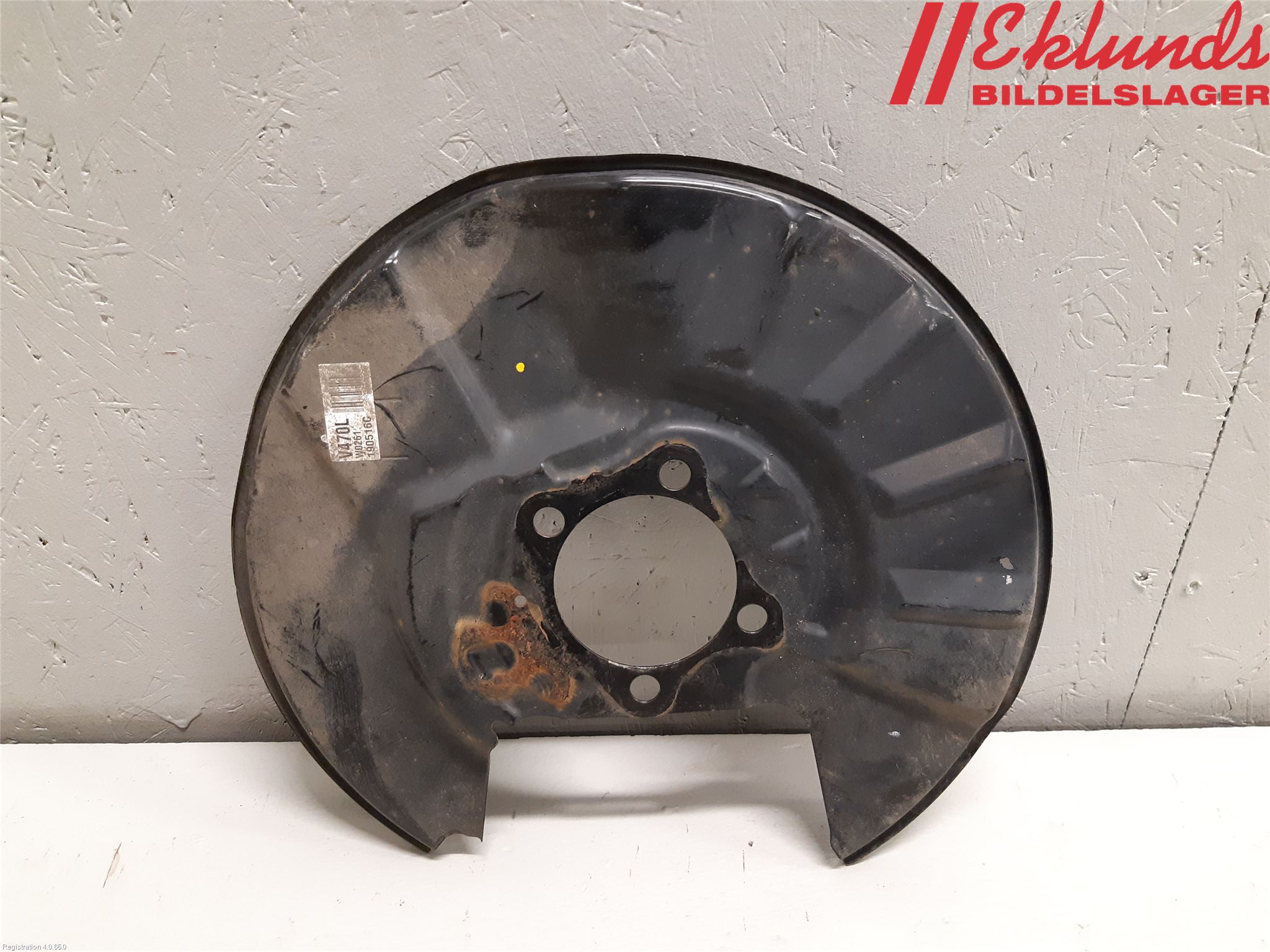 Toyota RAV4 19- Bromssköld Bak