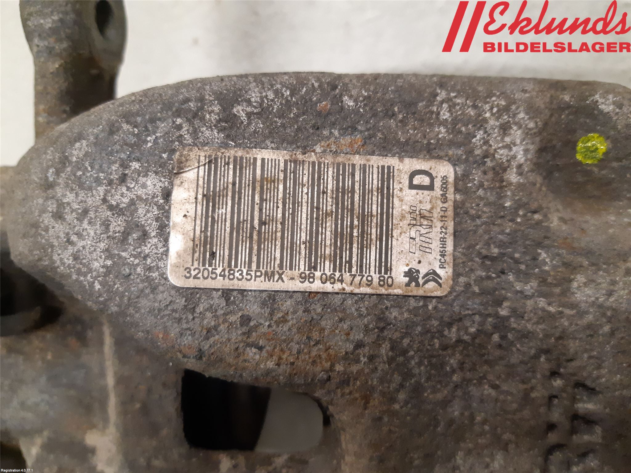 Toyota PROACE II 16- Bromsok Bak Höger