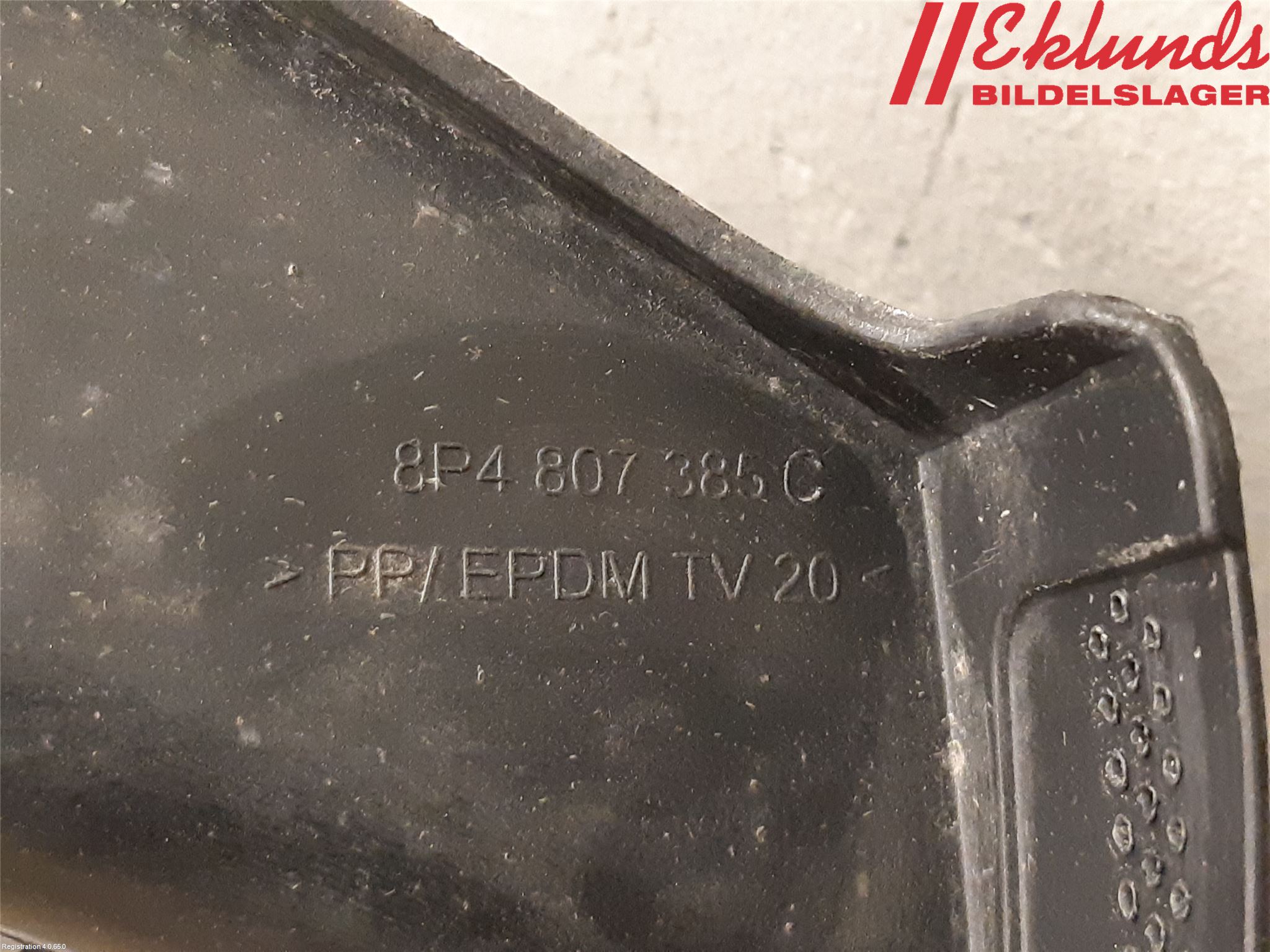 Audi A3/S3 05-13 Stötfångardel Bak Mitt