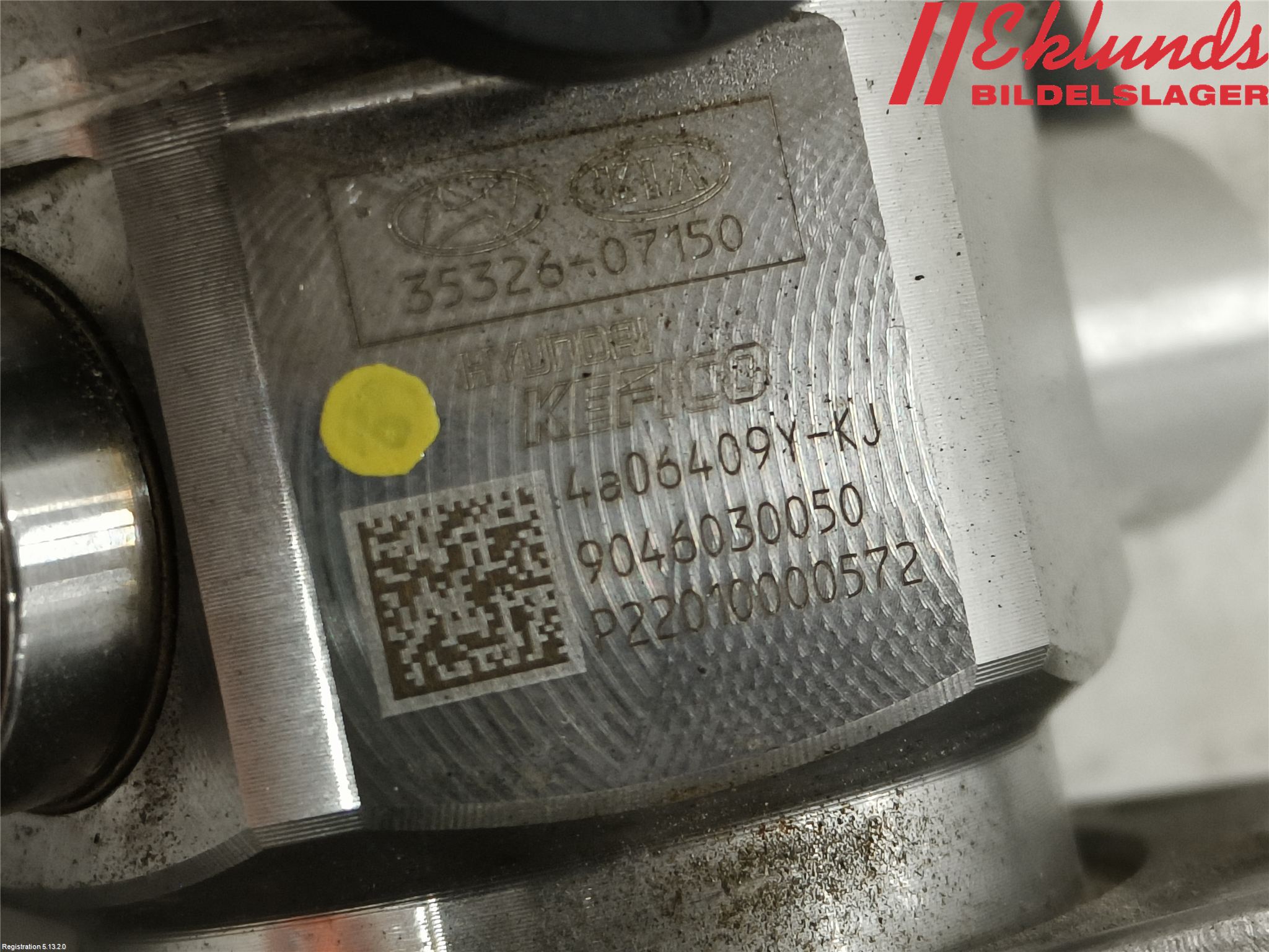 Hyundai i10 LA 20- Bränslepump Mek