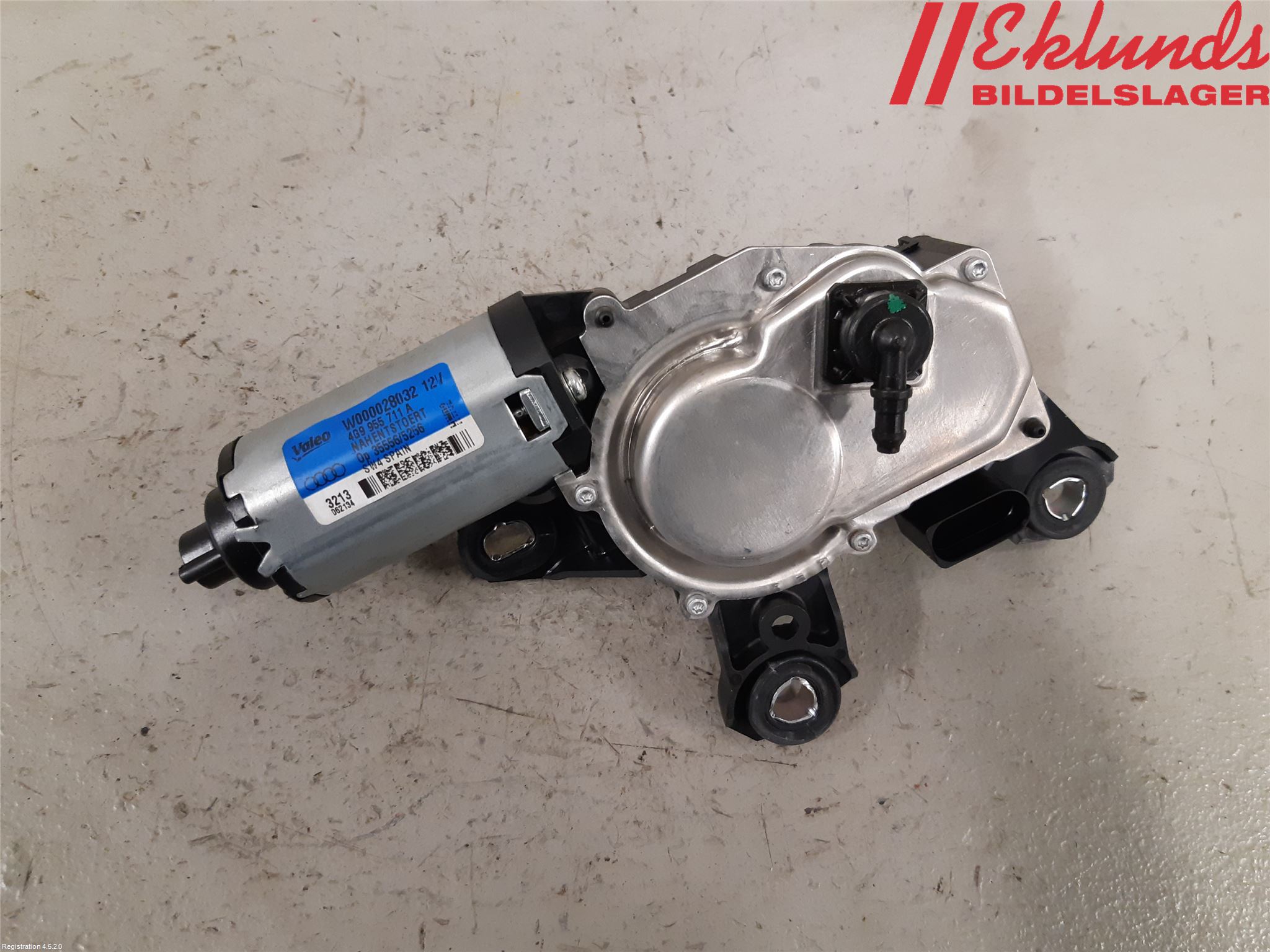 Audi A6/S6 4G 11-18 Torkarmotor Baklucka
