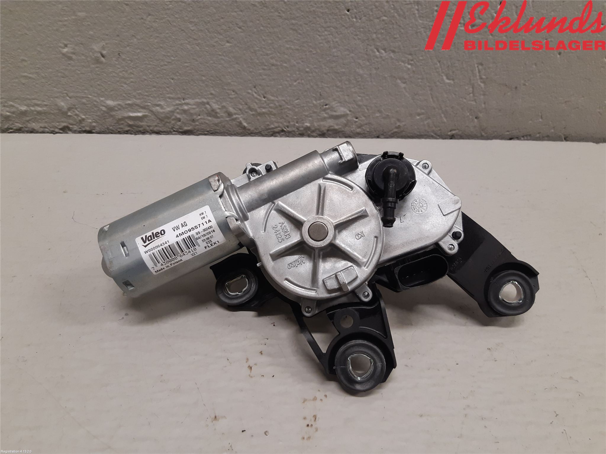 Audi A4/S4 B9 16-19 Torkarmotor Baklucka