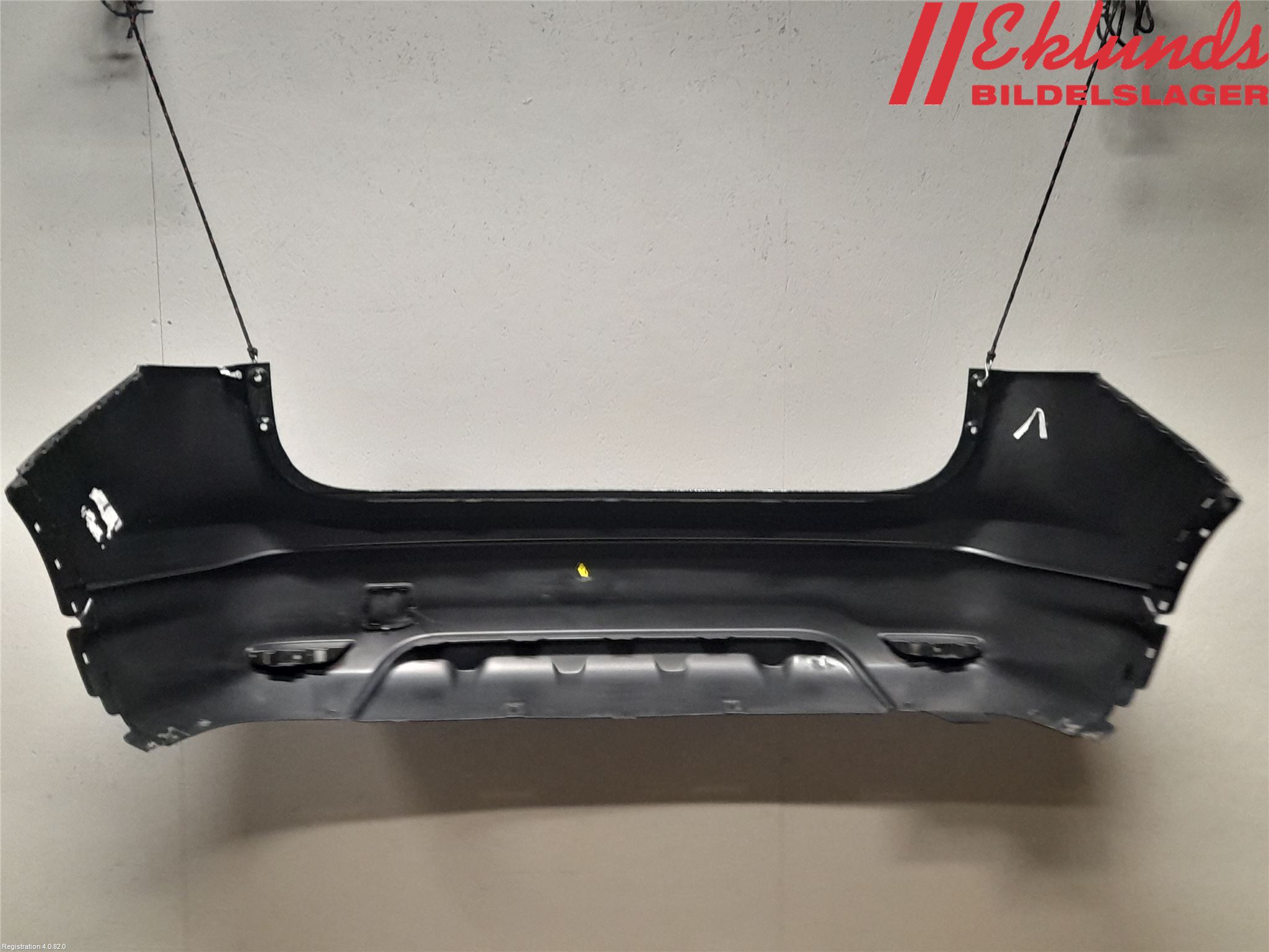 Nissan QASHQAI 14-17 Stötfångarbeklädnad Bak