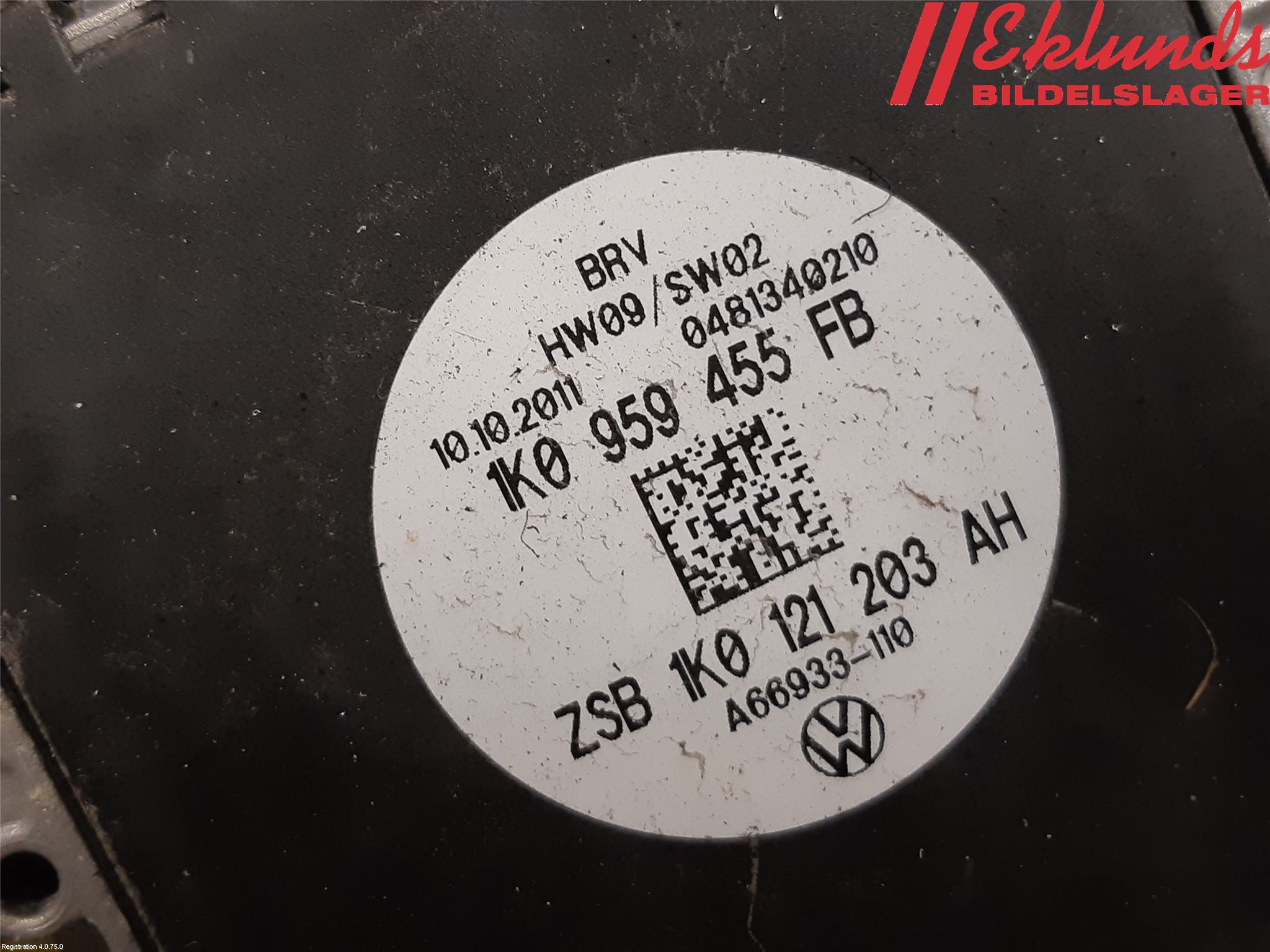 Audi A3/S3 05-13 Kylfläkt El