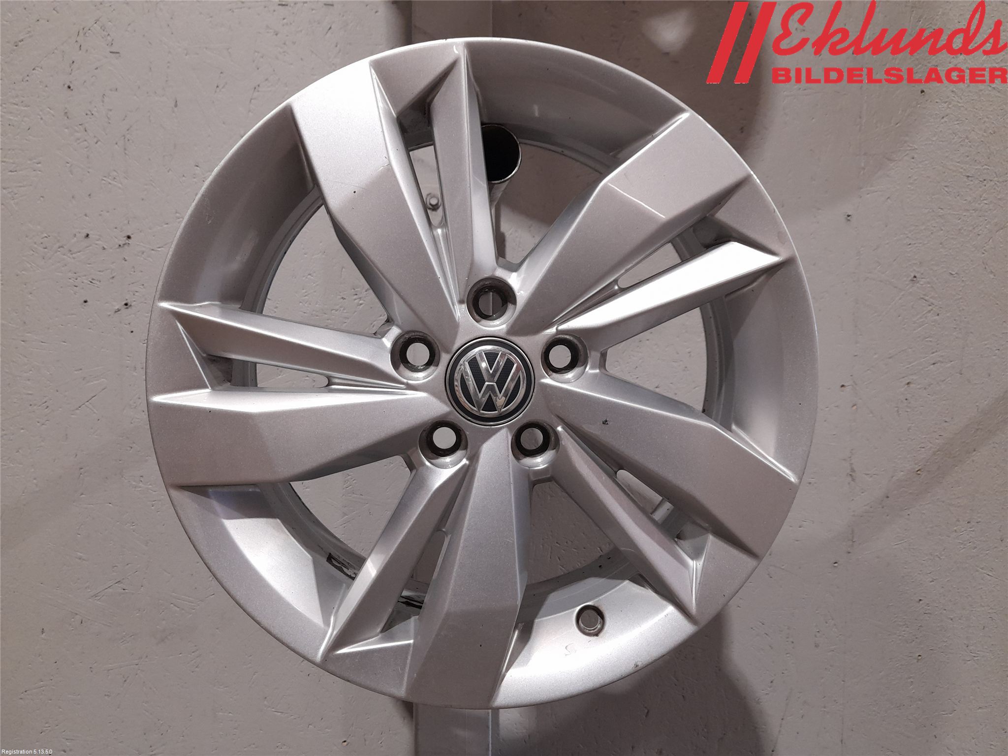 Volkswagen VW POLO VI 18->> Fälgsats Aluminium