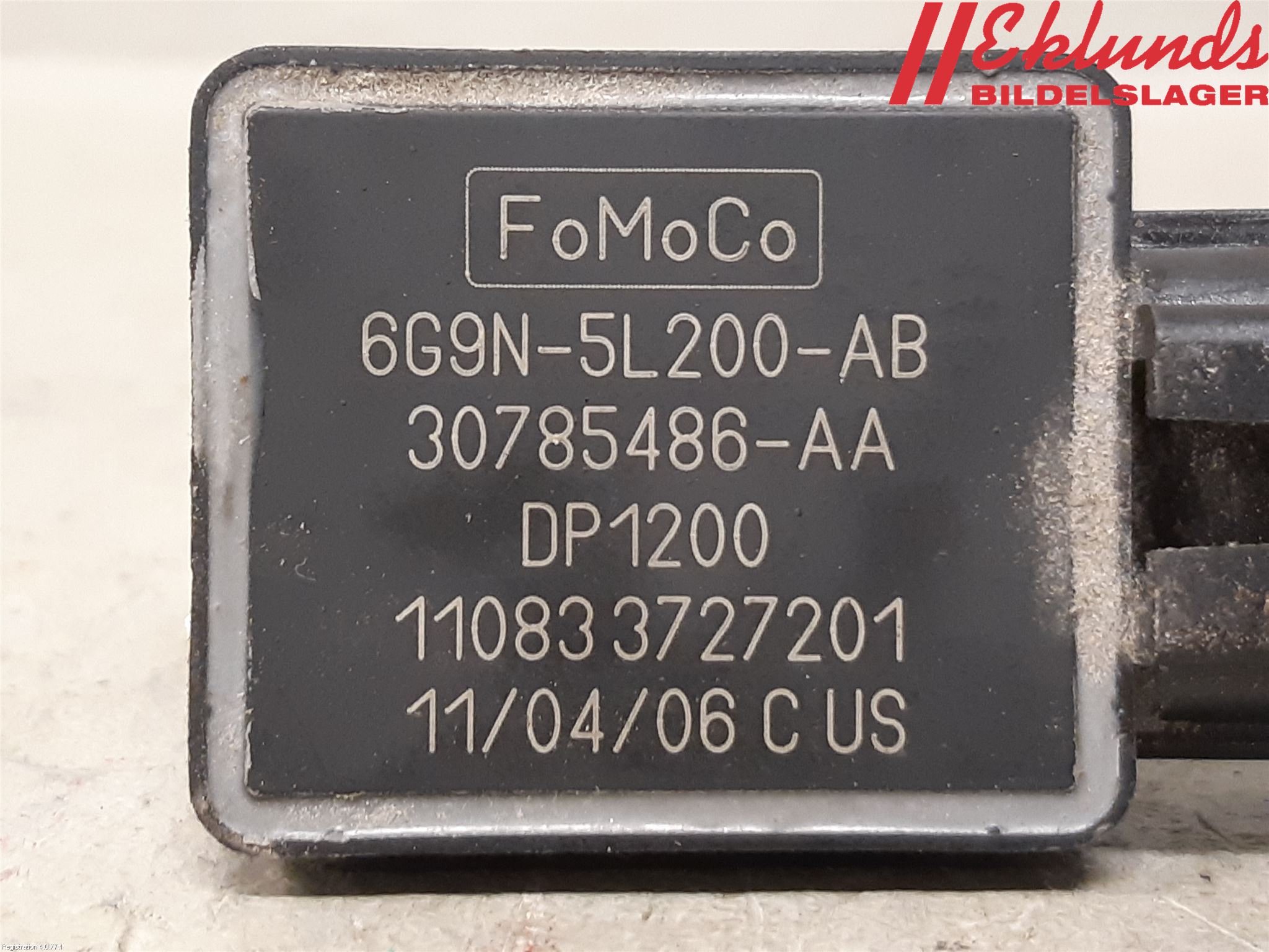 Volvo V60 11-13 Givare Temp-Tryck Avgas