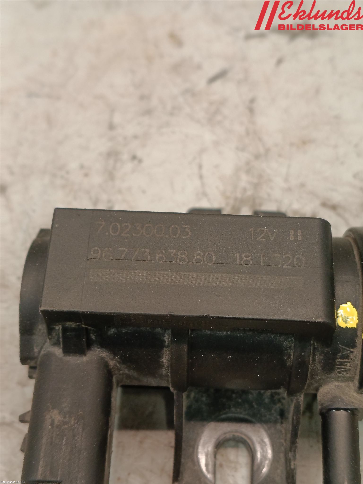 Citroen JUMPY/E-JUMPY 16- Vakuumventil