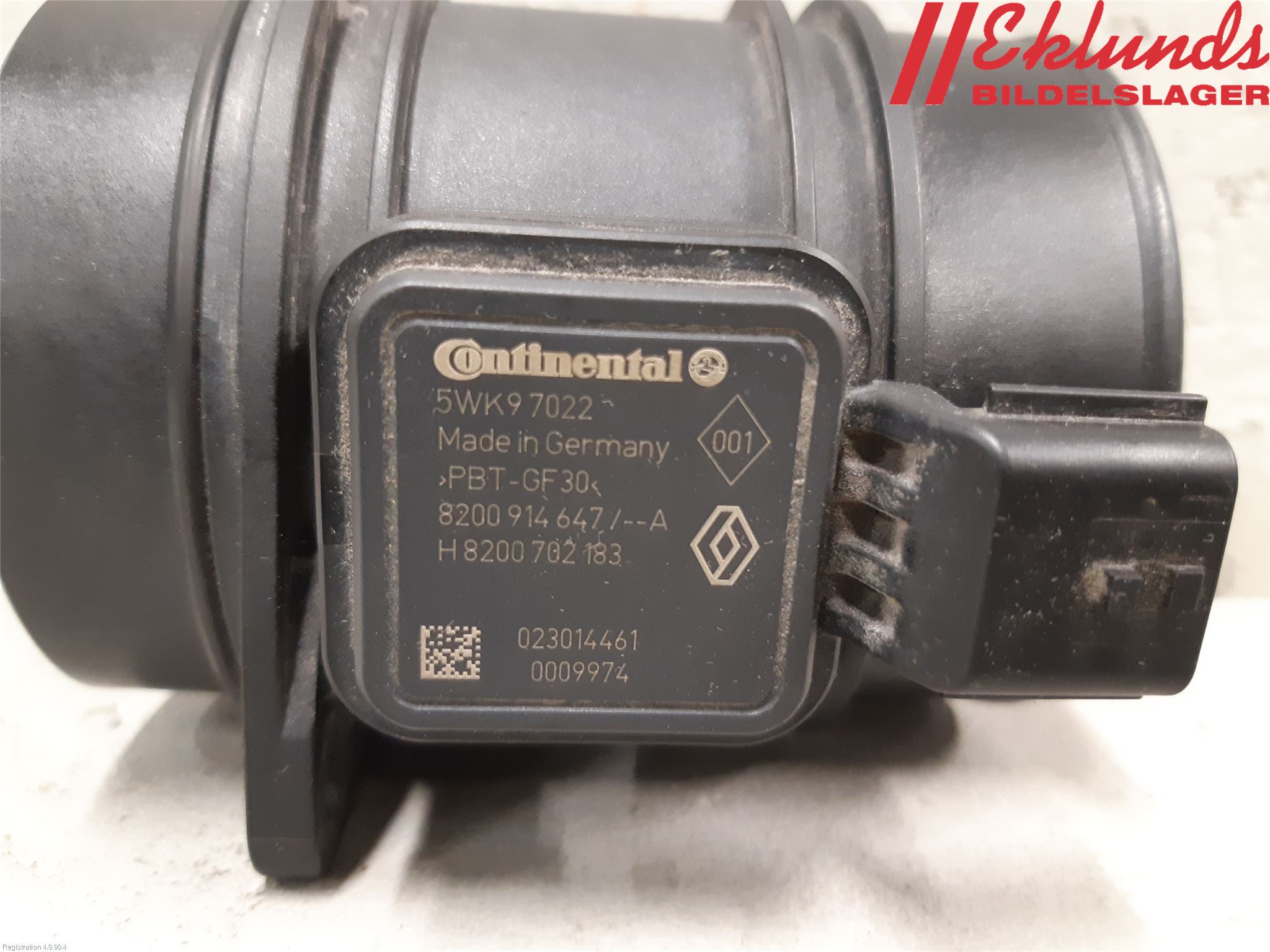 Nissan NV400 12-24 Injluftmassamätare