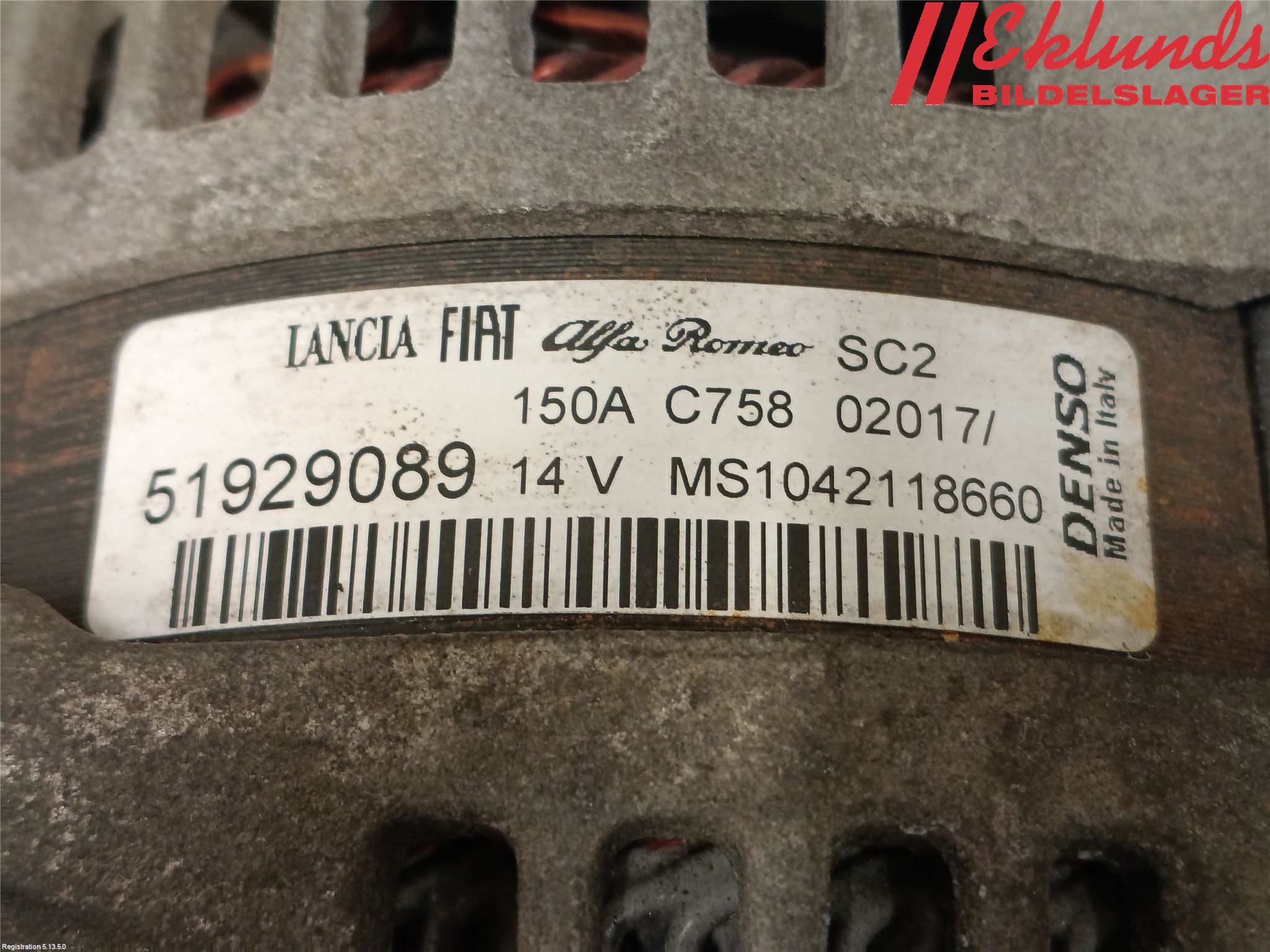 Fiat TIPO/CROSS 16- Generator