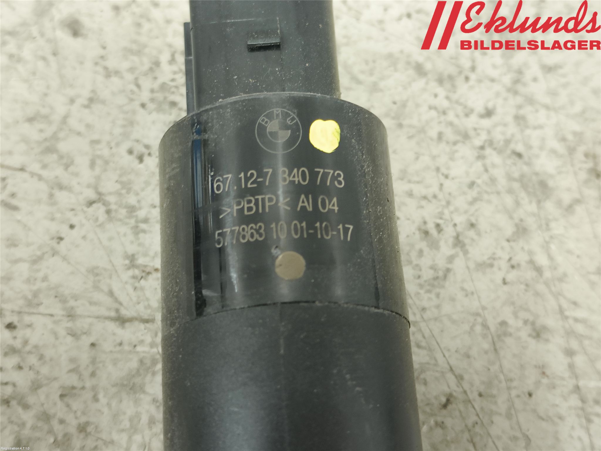 BMW 5 G30/G31/F90 17-23 Spolarpump Högtryck