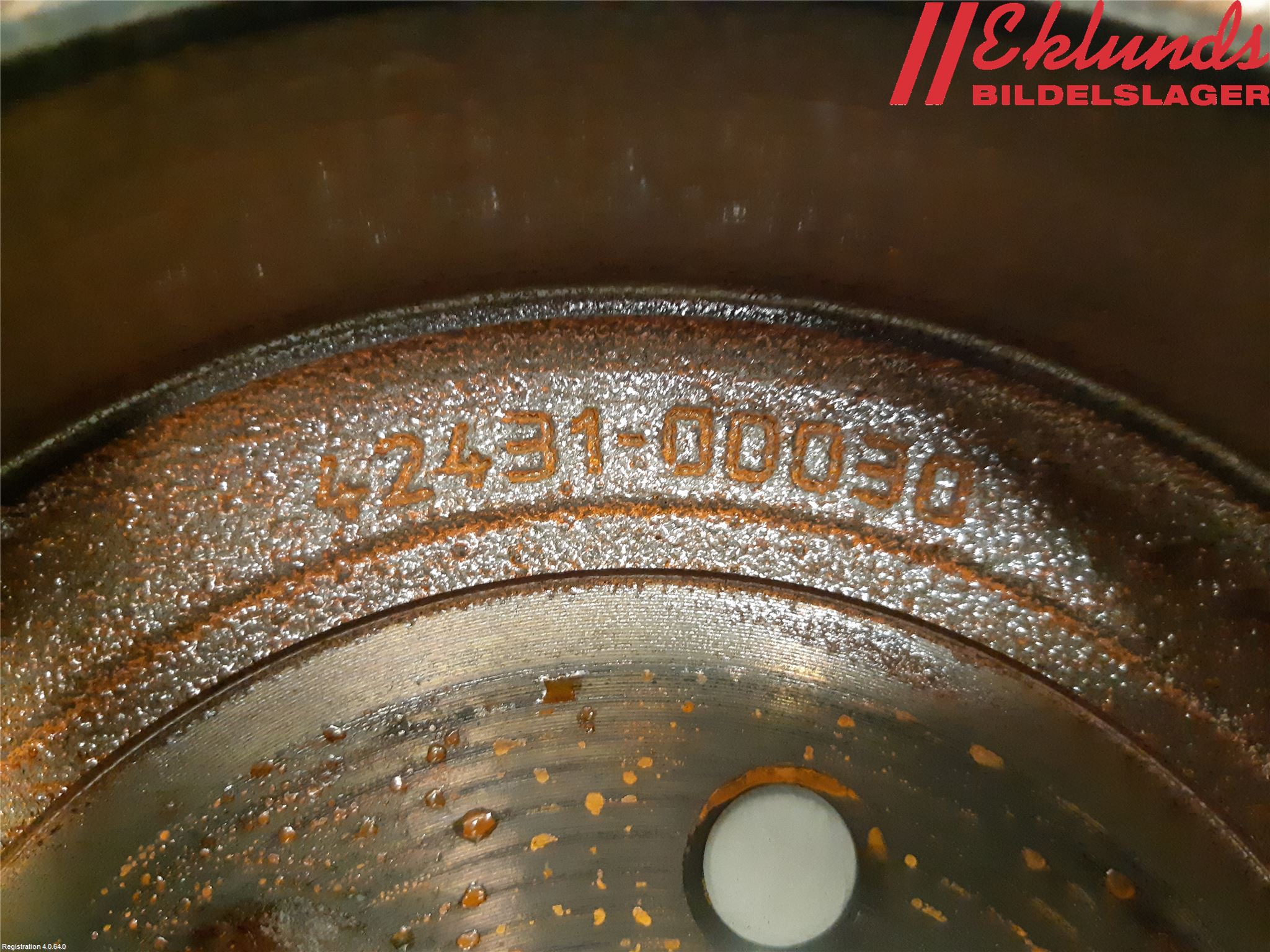 Toyota YARIS XP130 15-20 Bromstrumma Bak