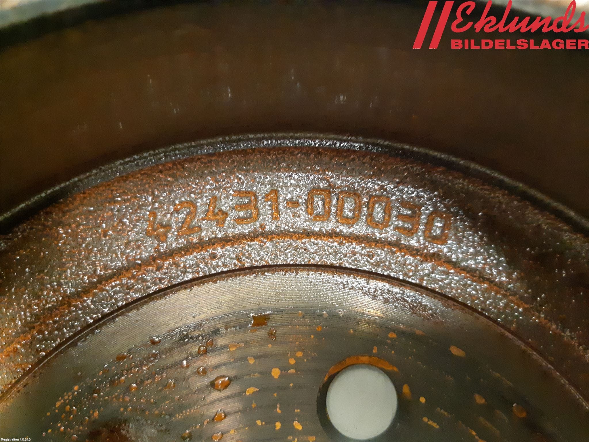 Toyota YARIS XP130 15-20 Bromstrumma Bak