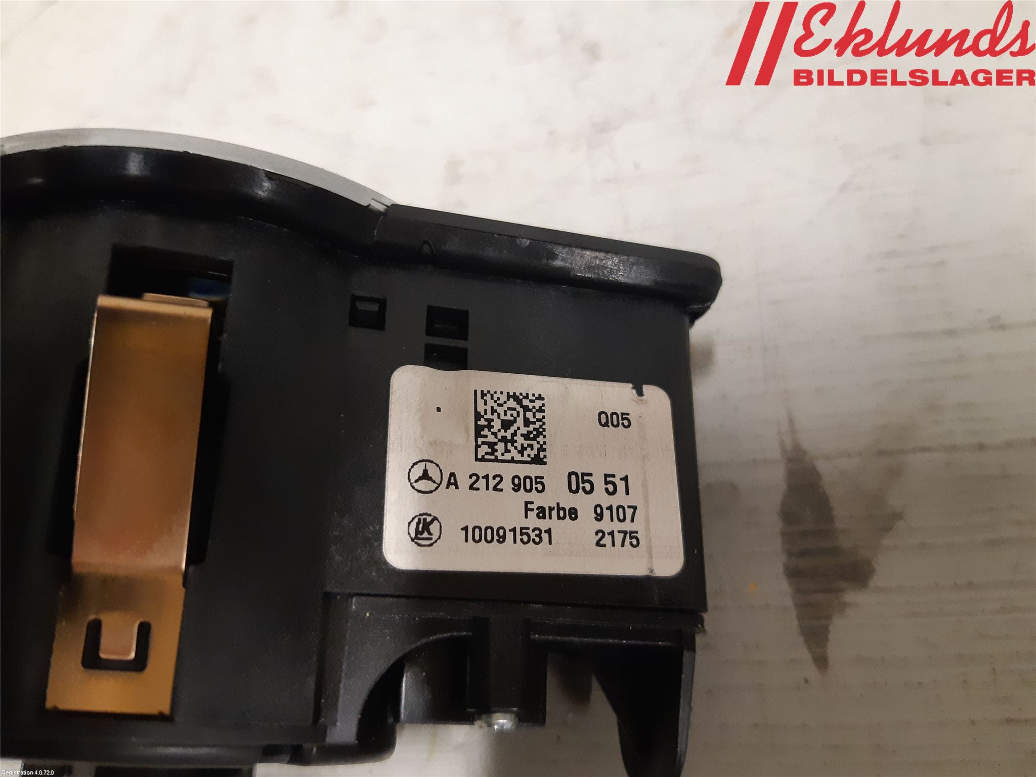 Mercedes-Benz MB A-KLASS (W176) 13-18 Strömställare Ljus