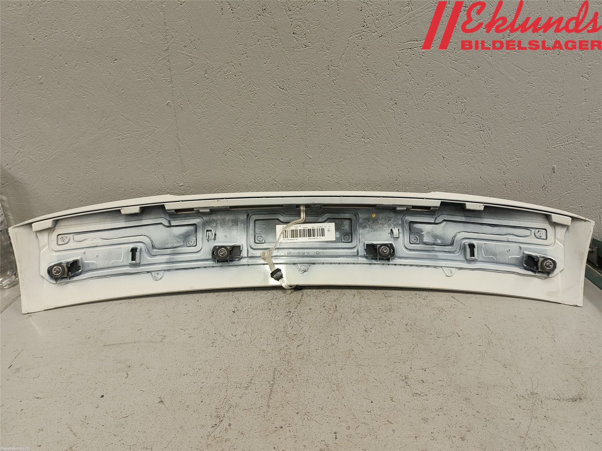 BMW 5 F10/F11/F18 09-17 Spoiler Baklucka