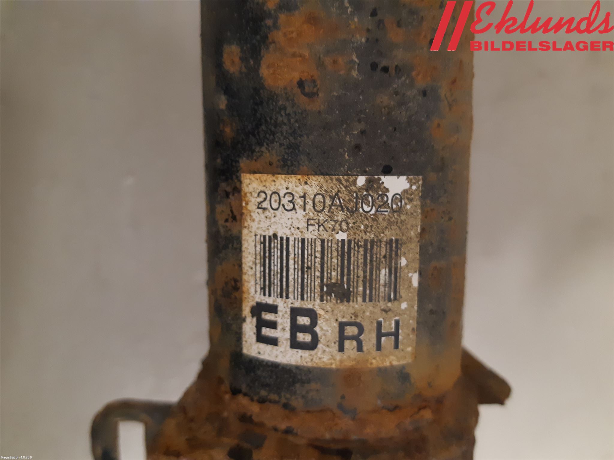 Subaru LEGACY 10-14 Fjäderben Fram Höger