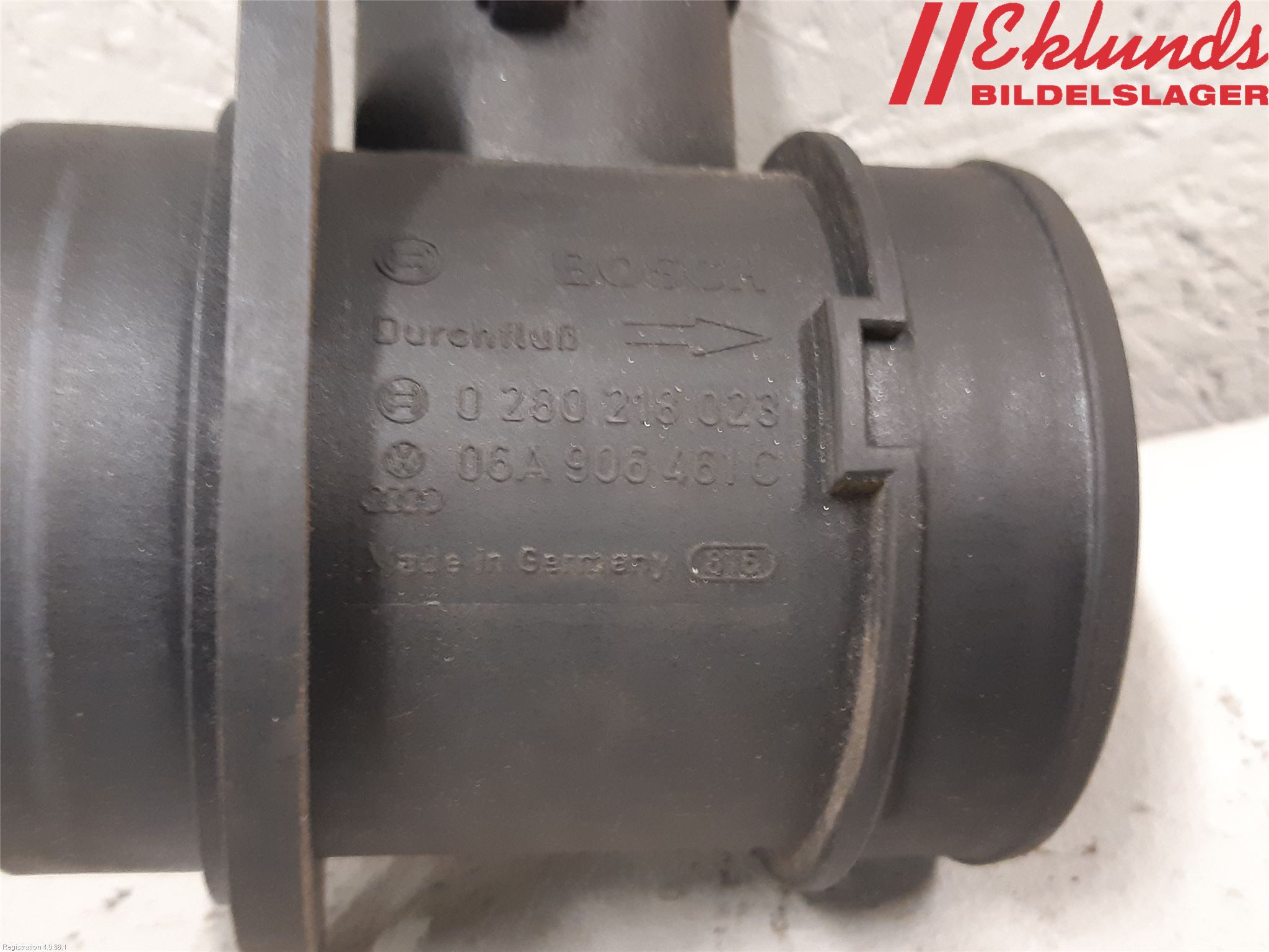 Audi TT 99-06 Injluftmassamätare