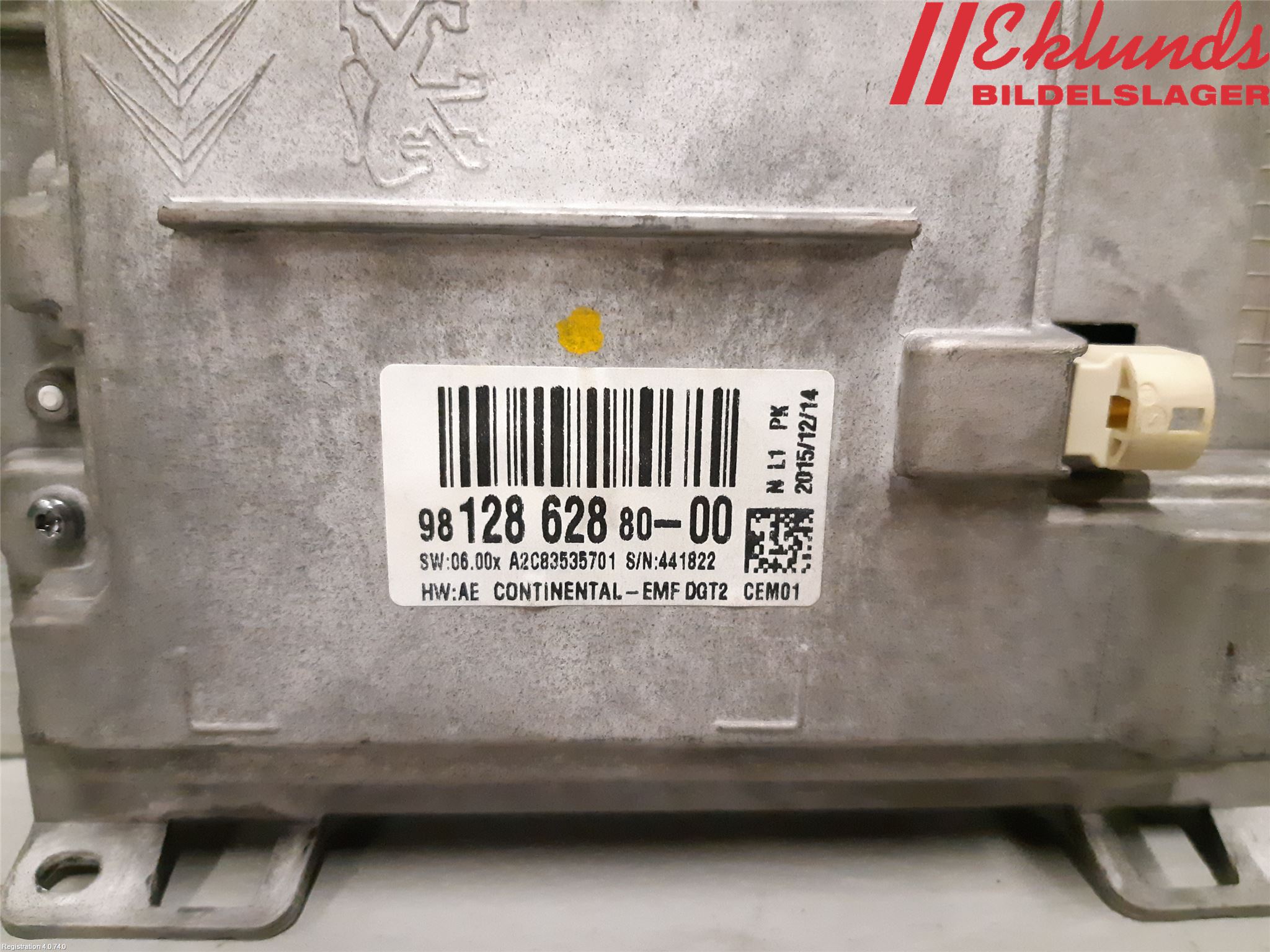 Peugeot 2008 13-20 Cd Radio - Multimediapanel