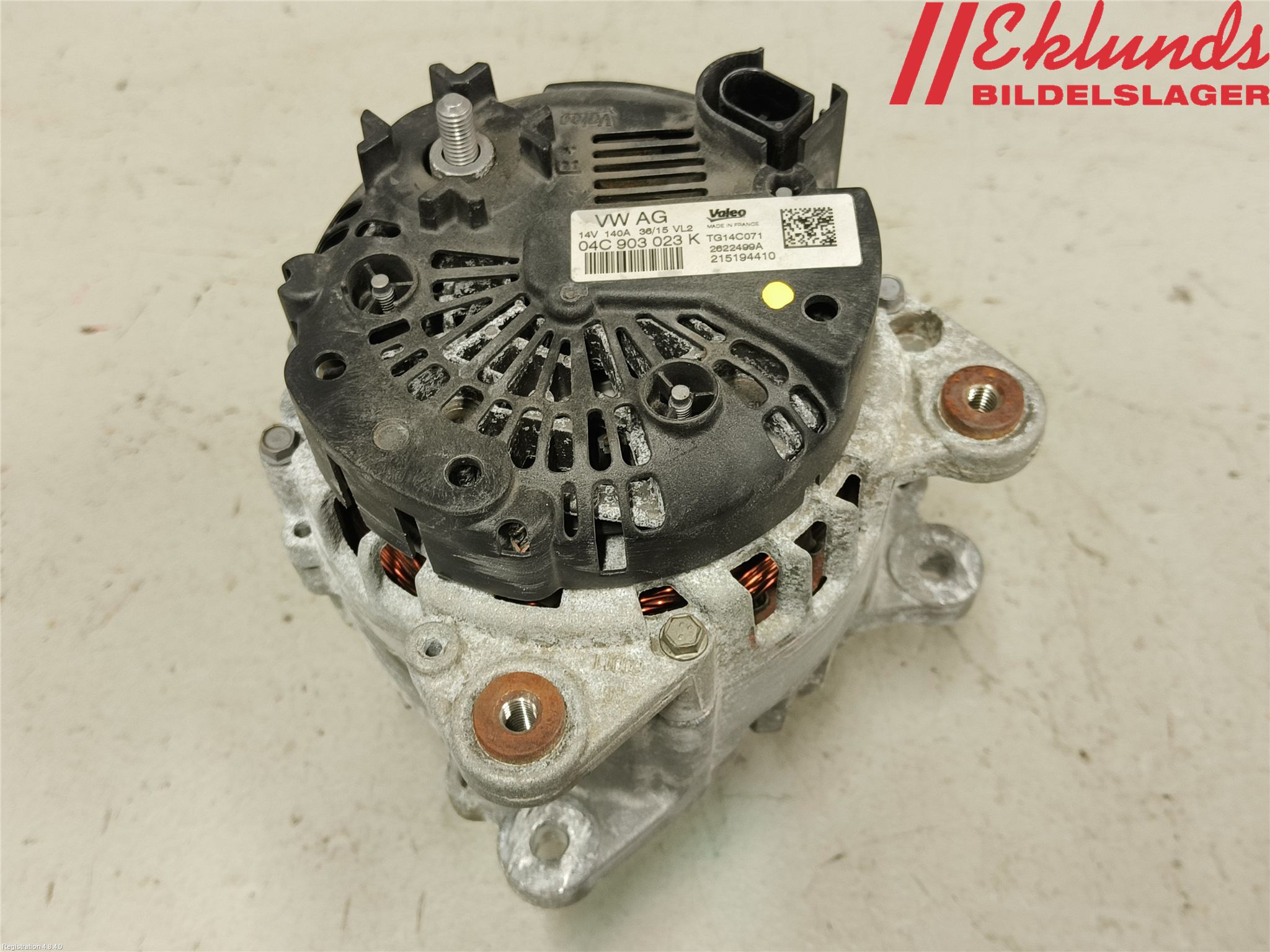 Volkswagen VW GOLF SPORTSVAN 15-20 Generator