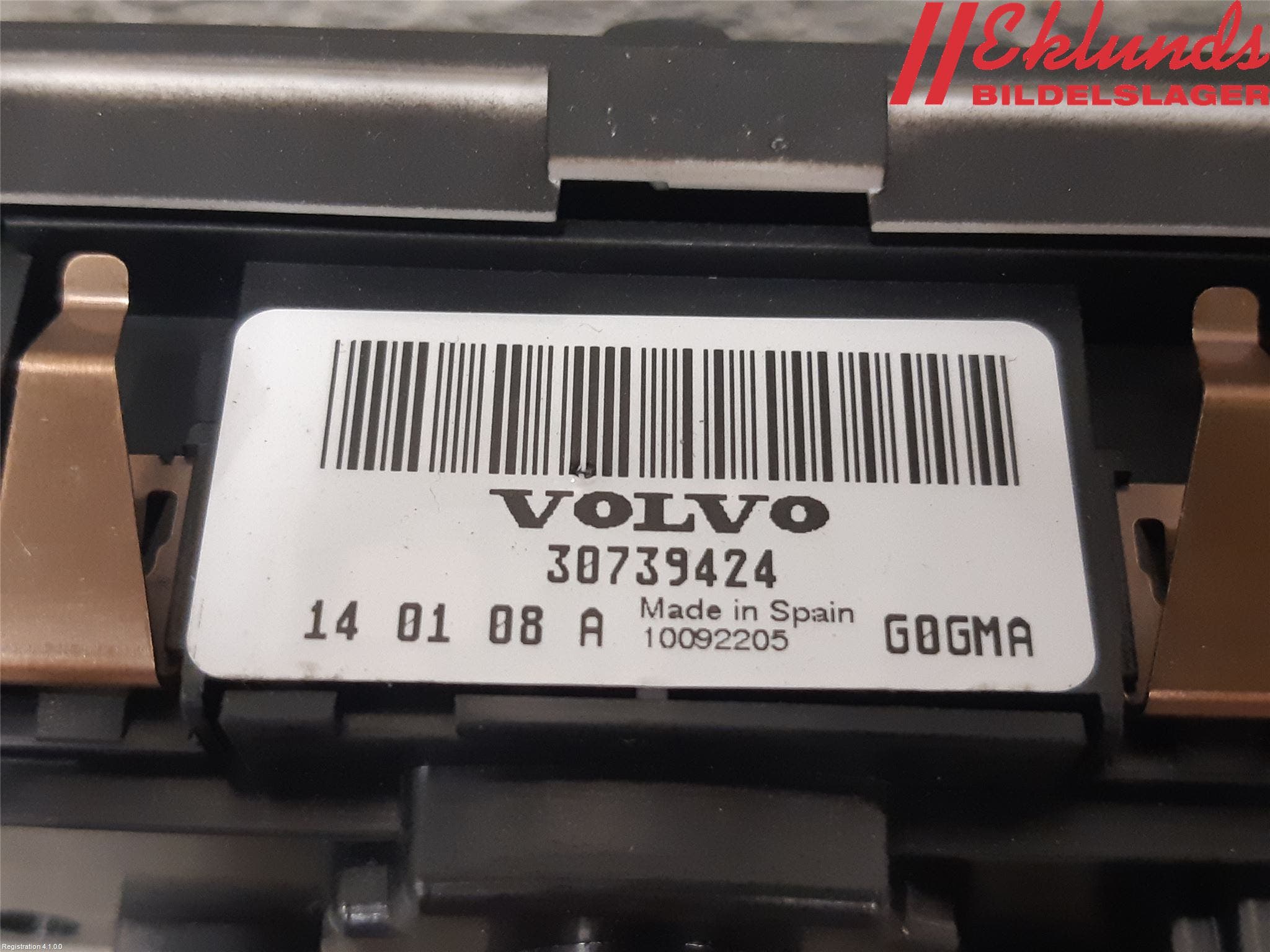 Volvo V40 12-19 Strömställare Ljus