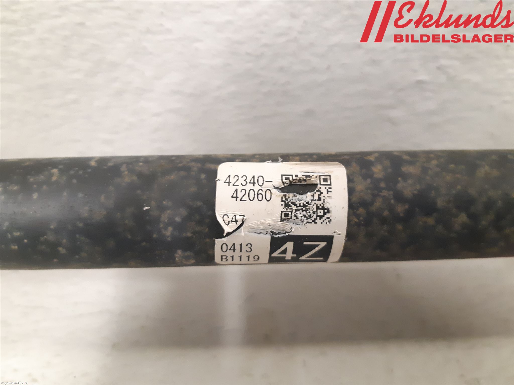 Toyota RAV4 19- Drivaxel Bak Vänster